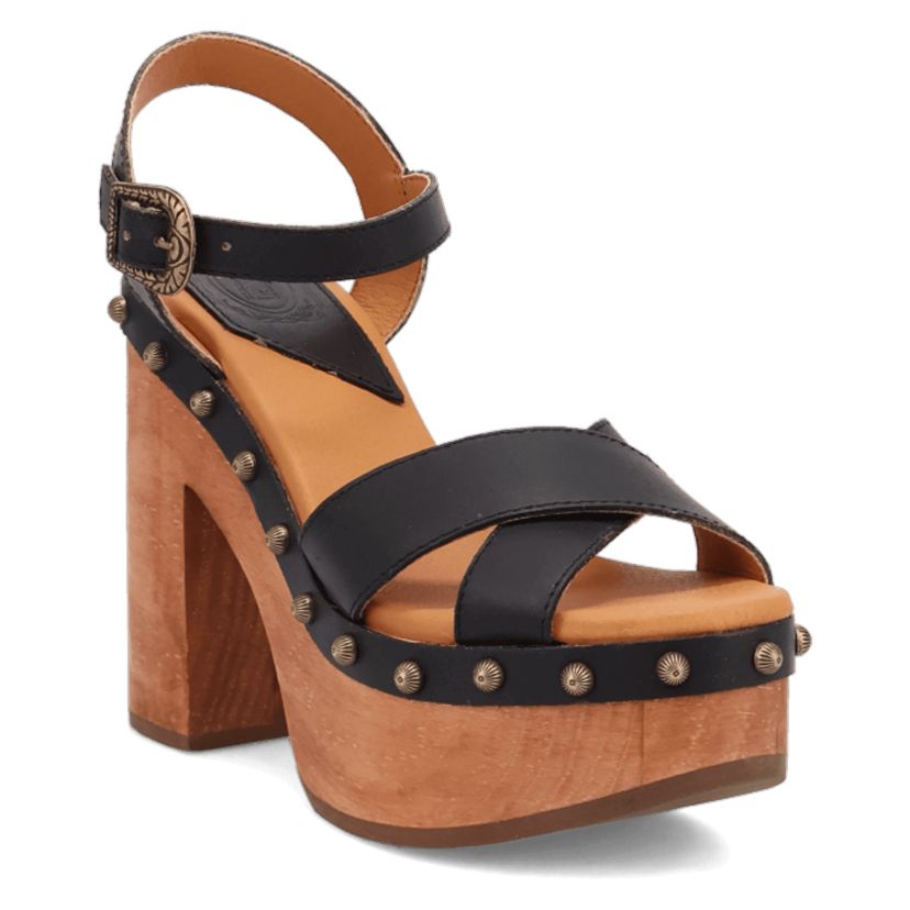 Lotus Wooden Sandal