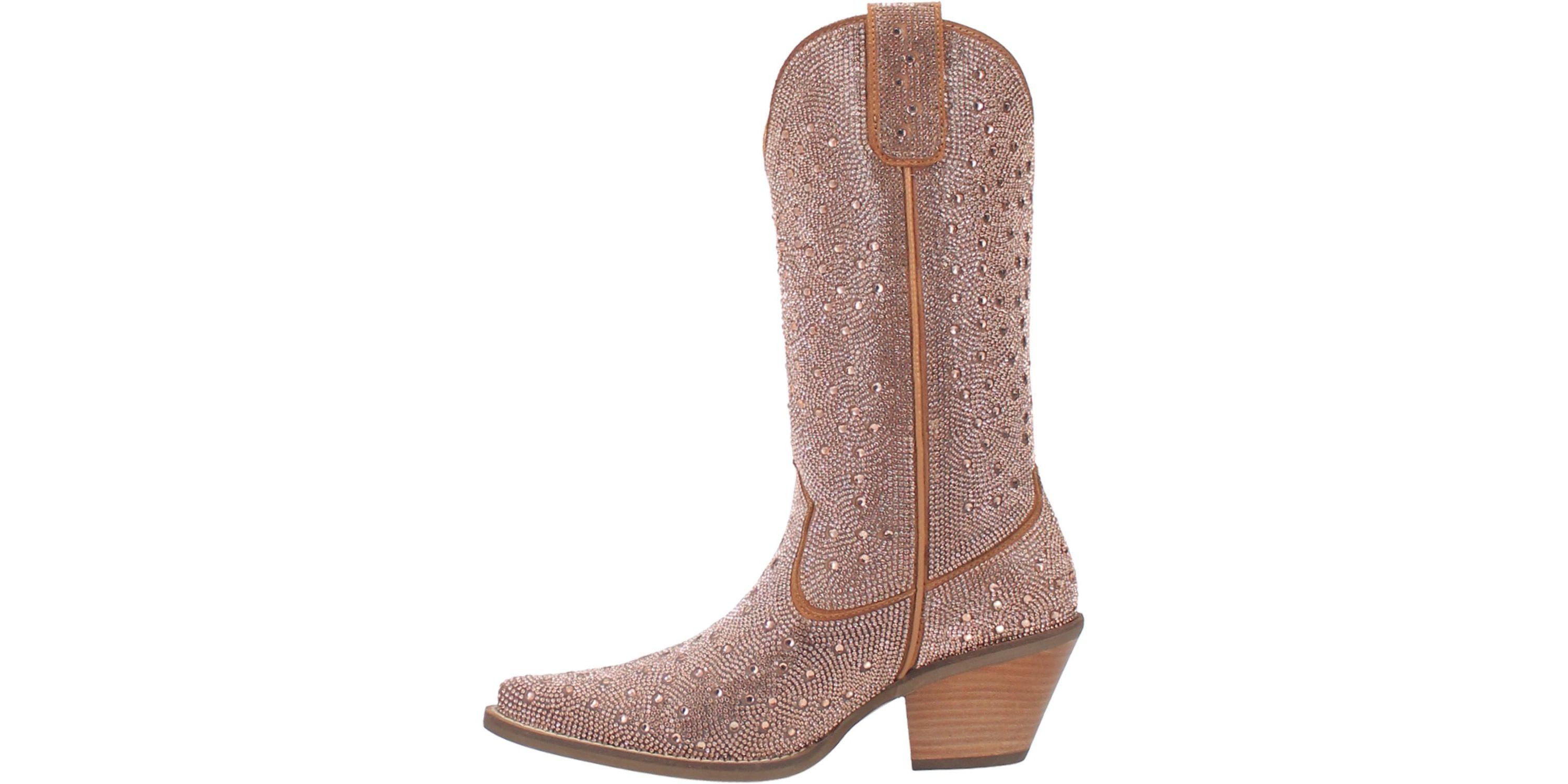 Silver Dollar Leather Boot
