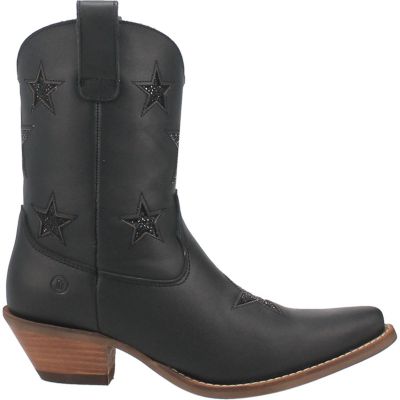 Star Struck Leather Bootie