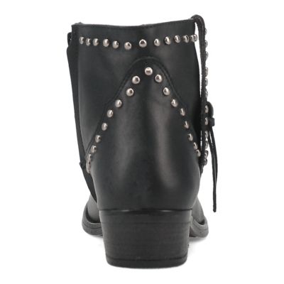 Destry Leather Studded Bootie