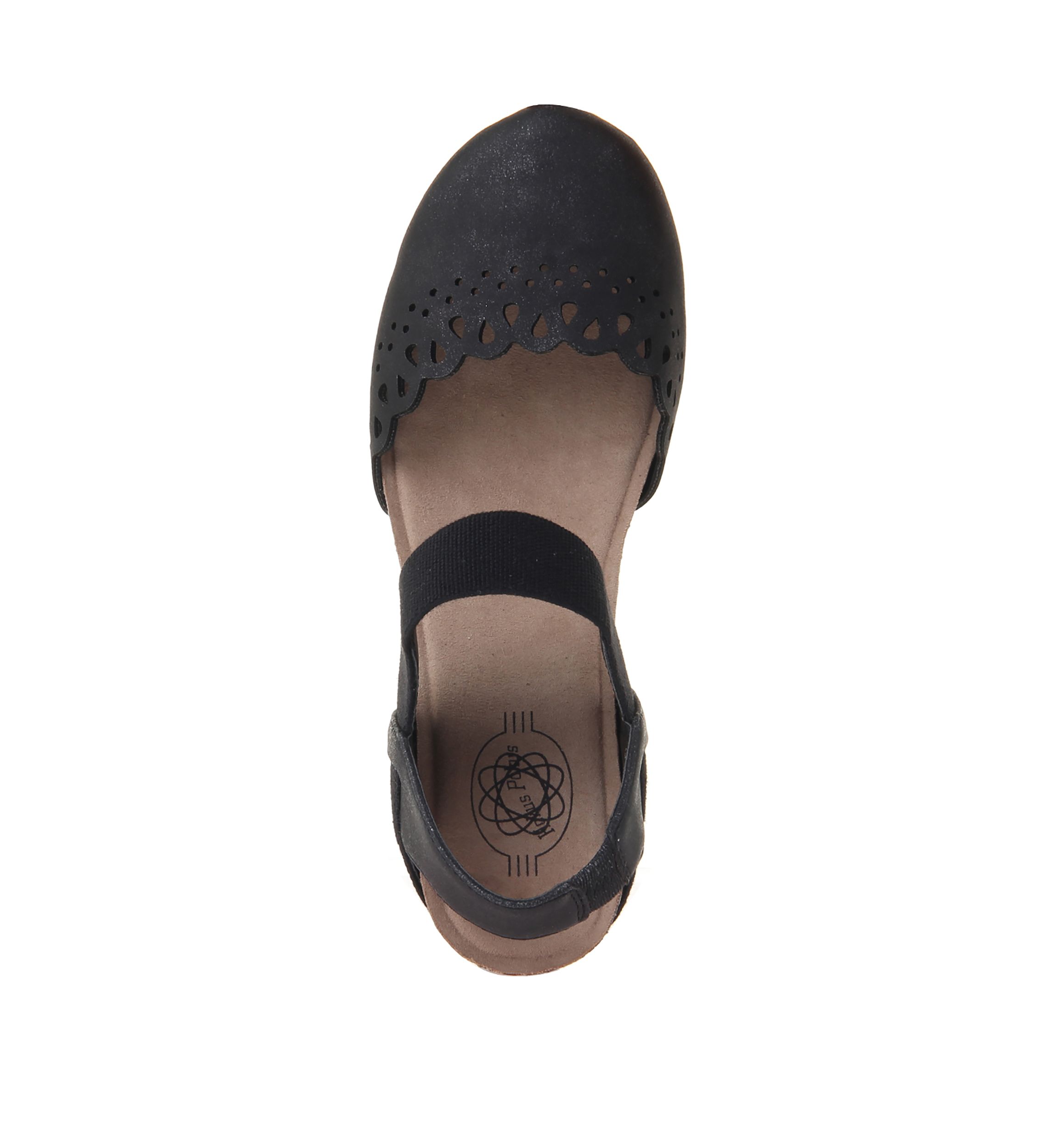 Textile Wedge Sandals