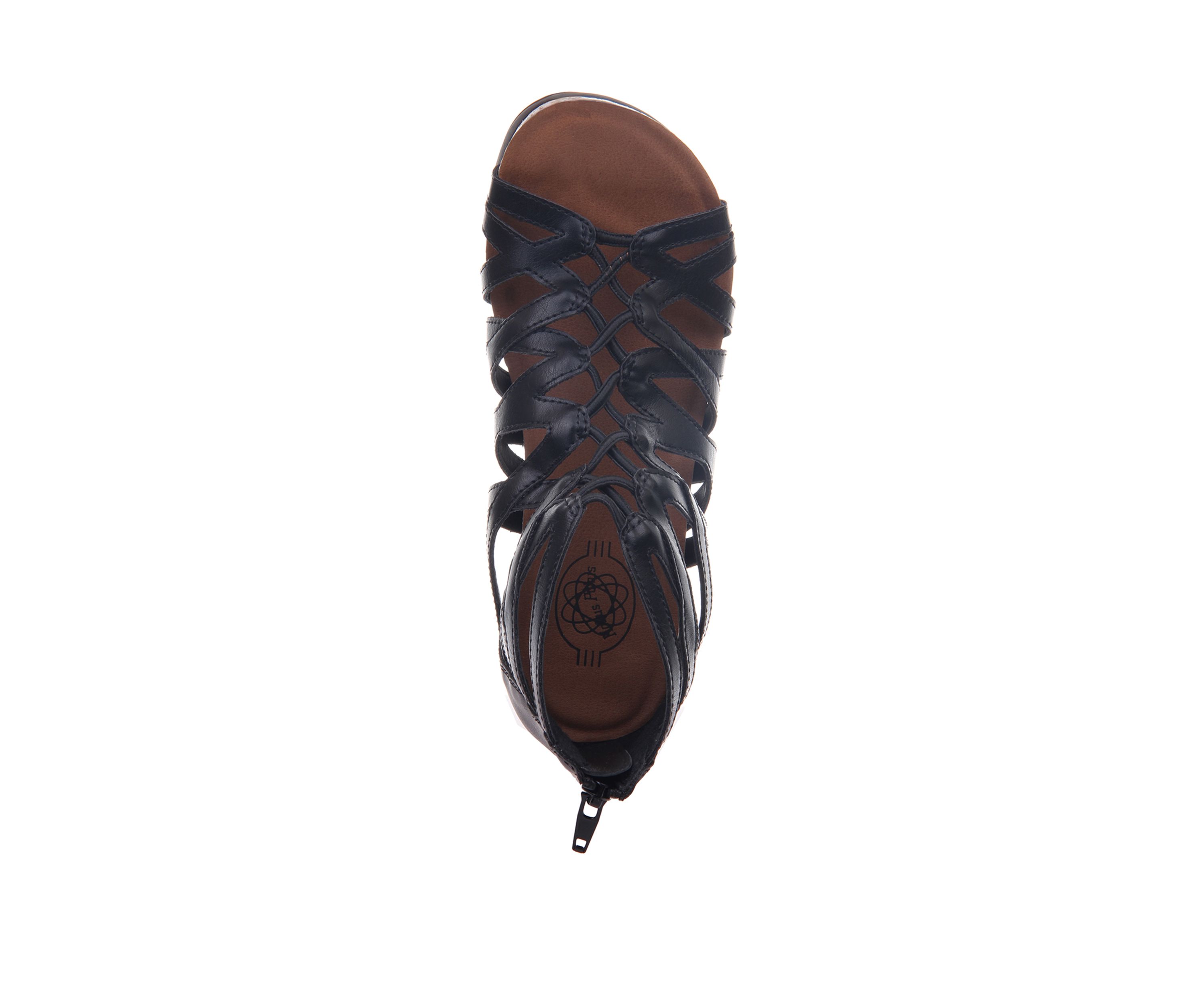 Sandales Compensées Hokus Pokus Faith 2 - Couleur Pewter - Taille 9.5 M US Femme - Neuf Avec Emballage