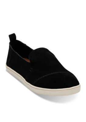 Black suede shop women's deconstructed alpargatas