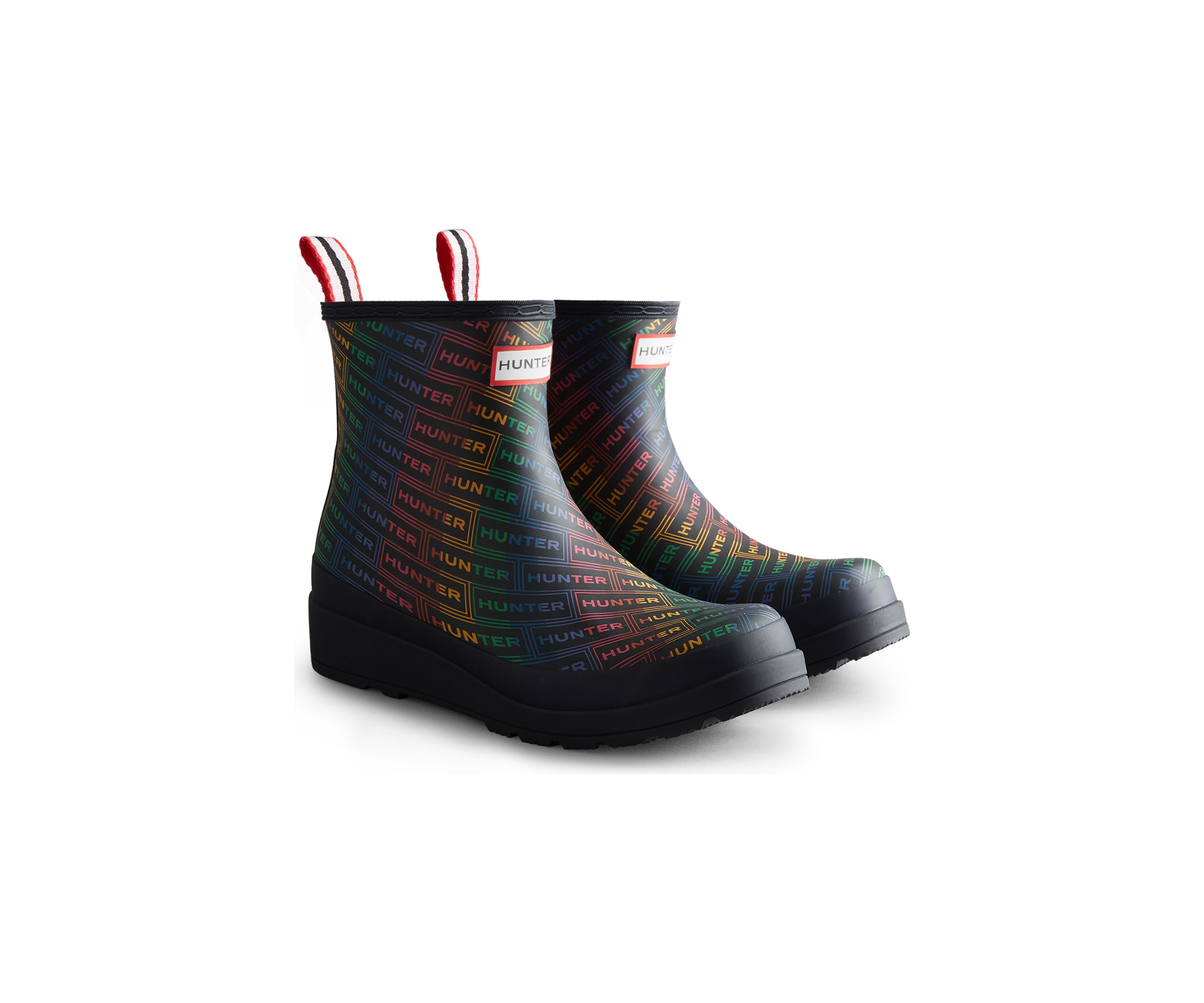 Play Short Rainbow Logo Boots