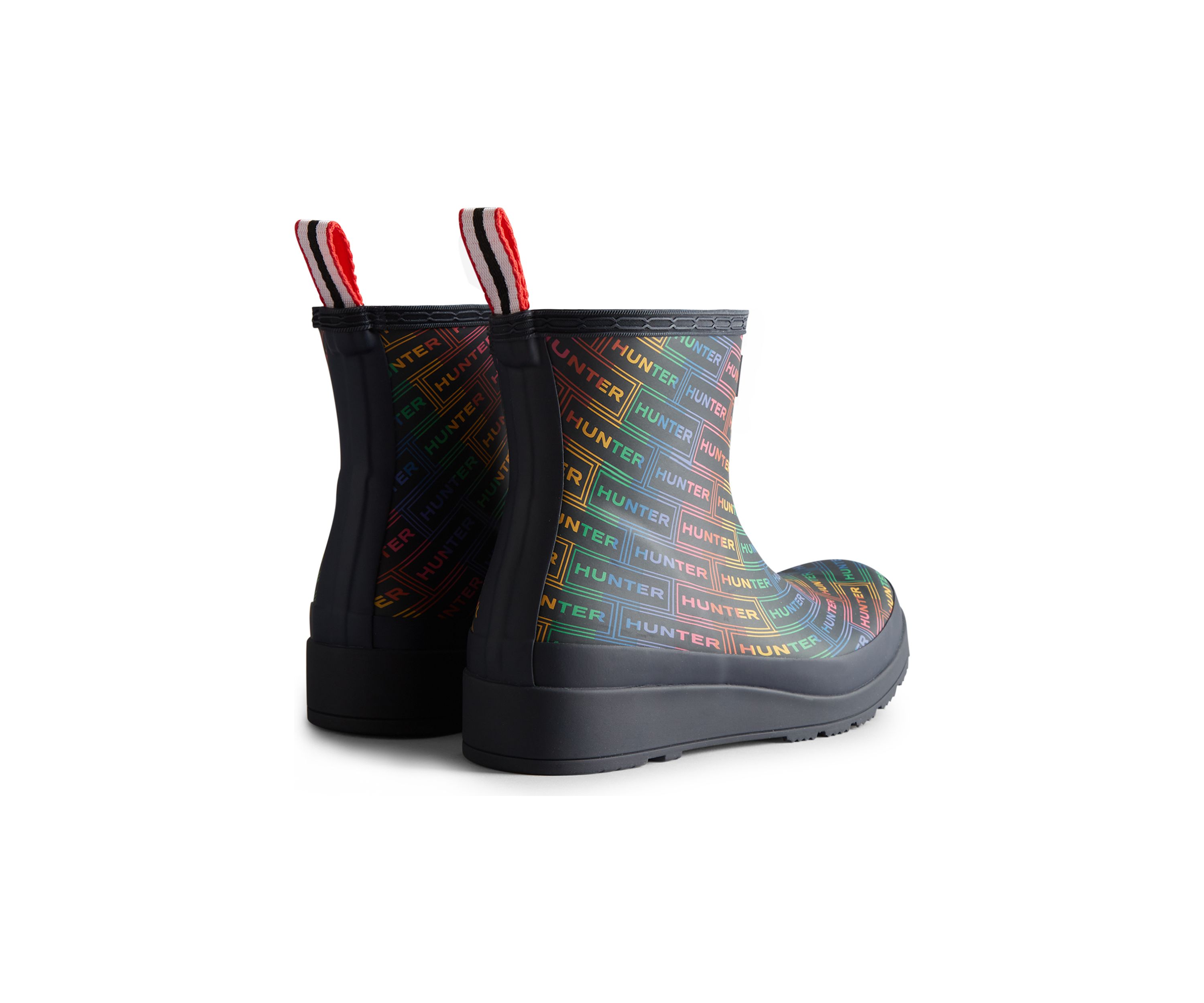 Play Short Rainbow Logo Boots