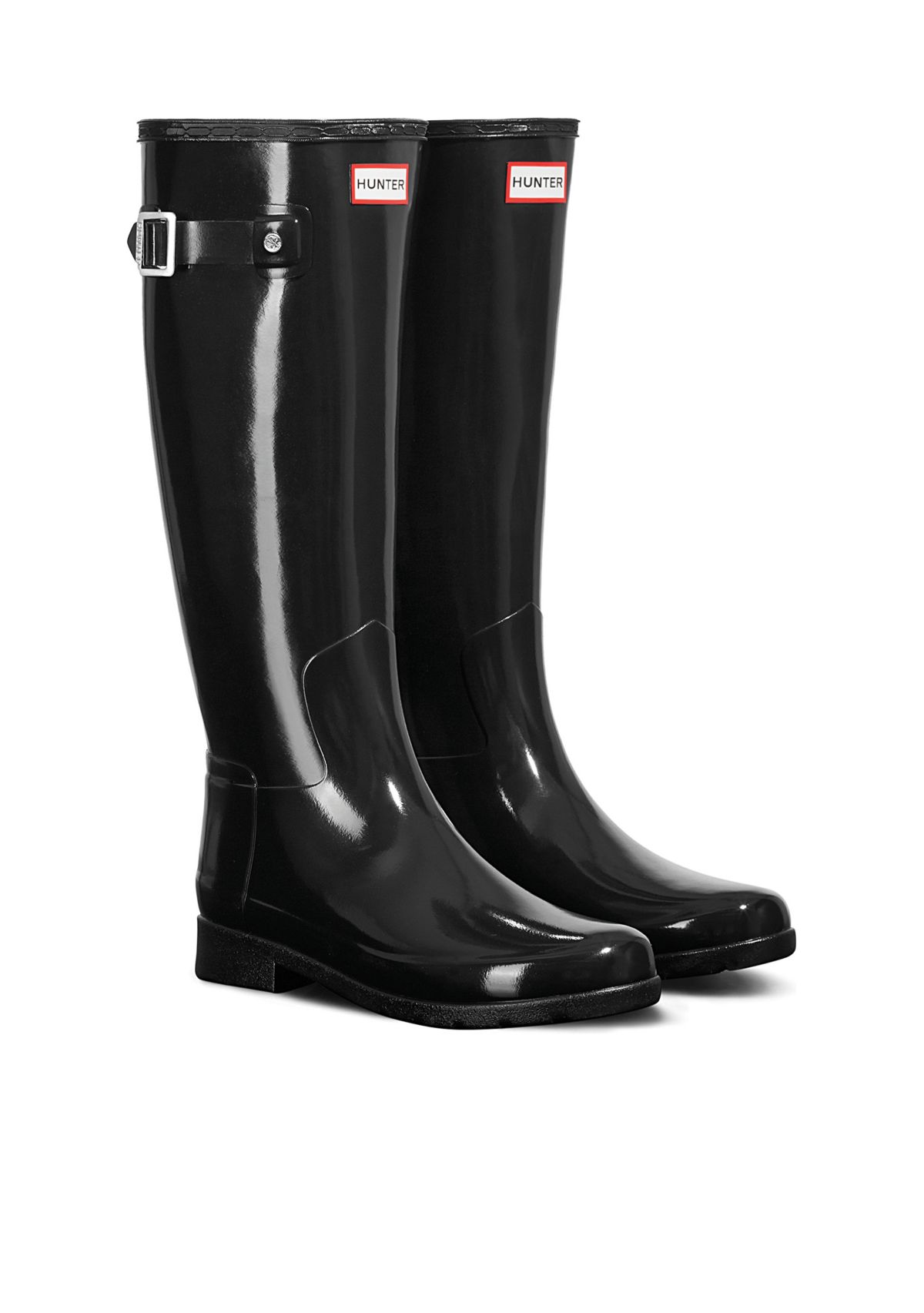 Refined Gloss Rain Boots