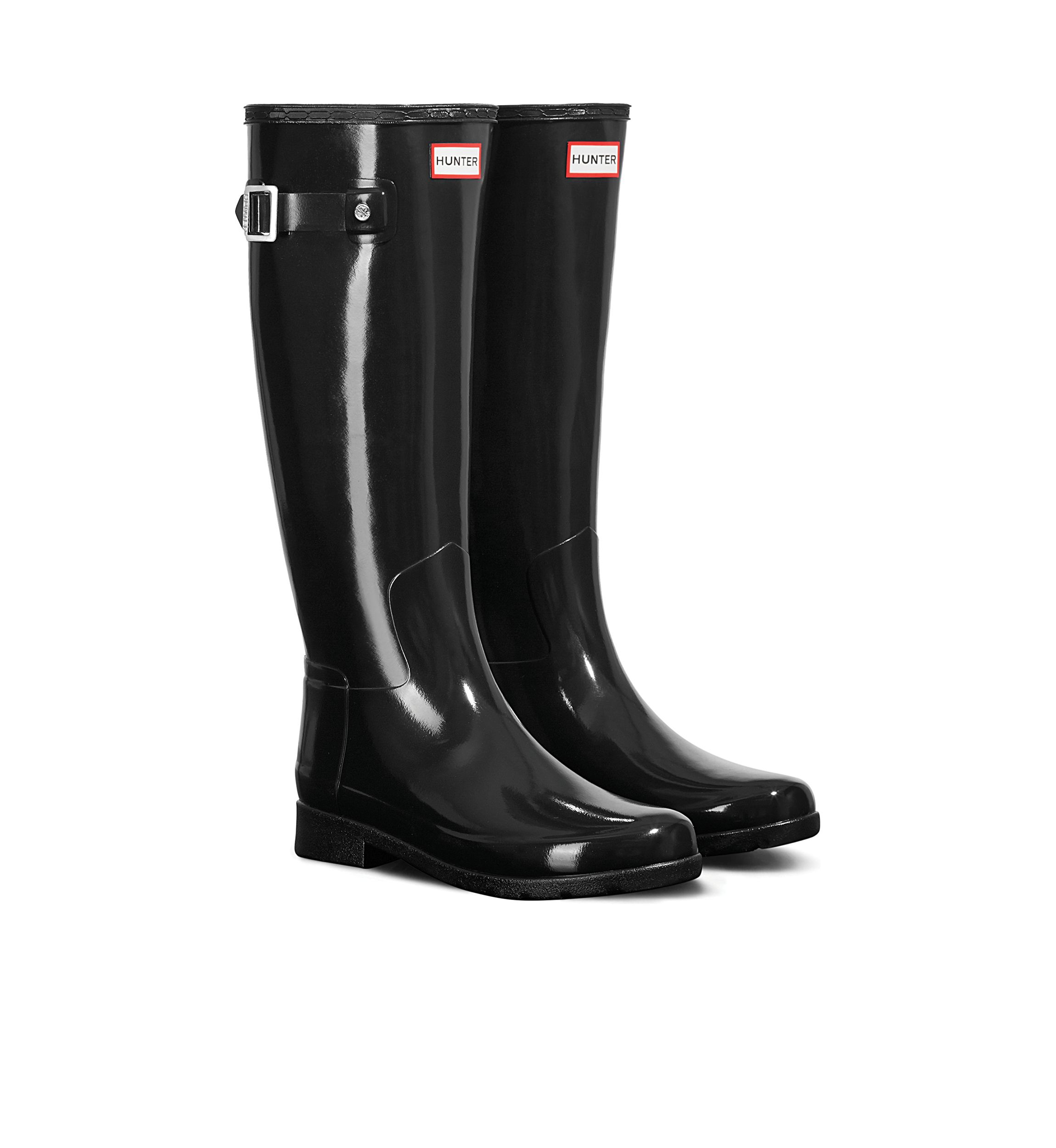 Refined Gloss Rain Boots