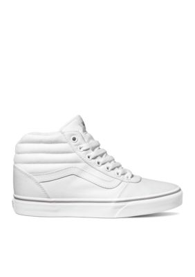 Vans ward outlet hi white