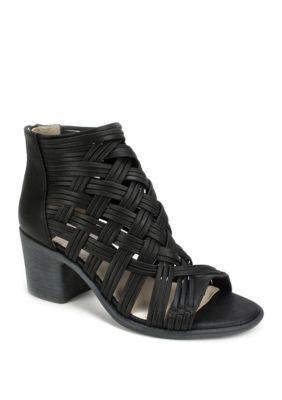 belk open toe booties