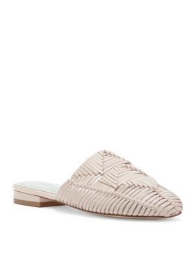 woven flat mule