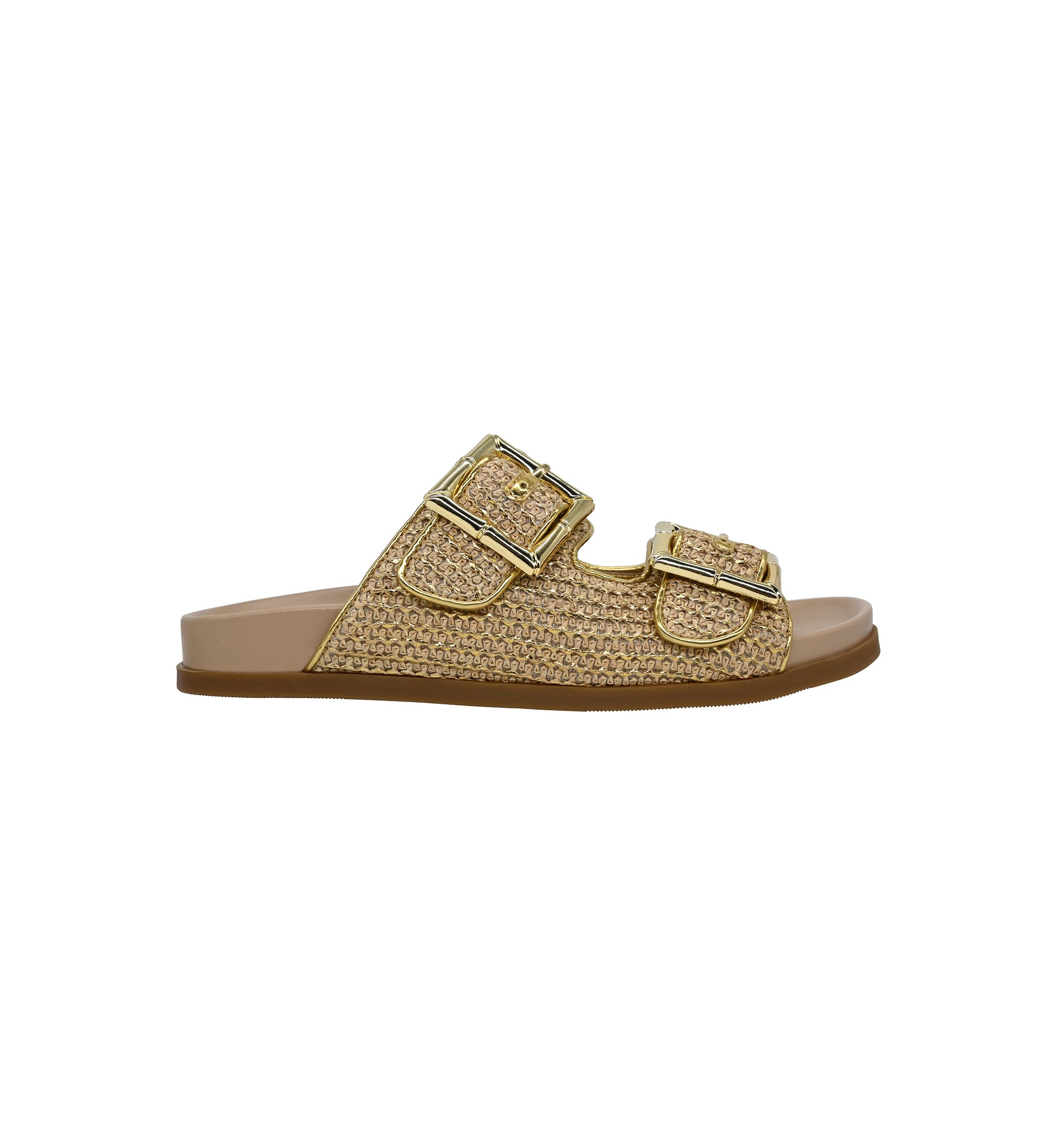 Gwen 2 Strap Footbed Sandals