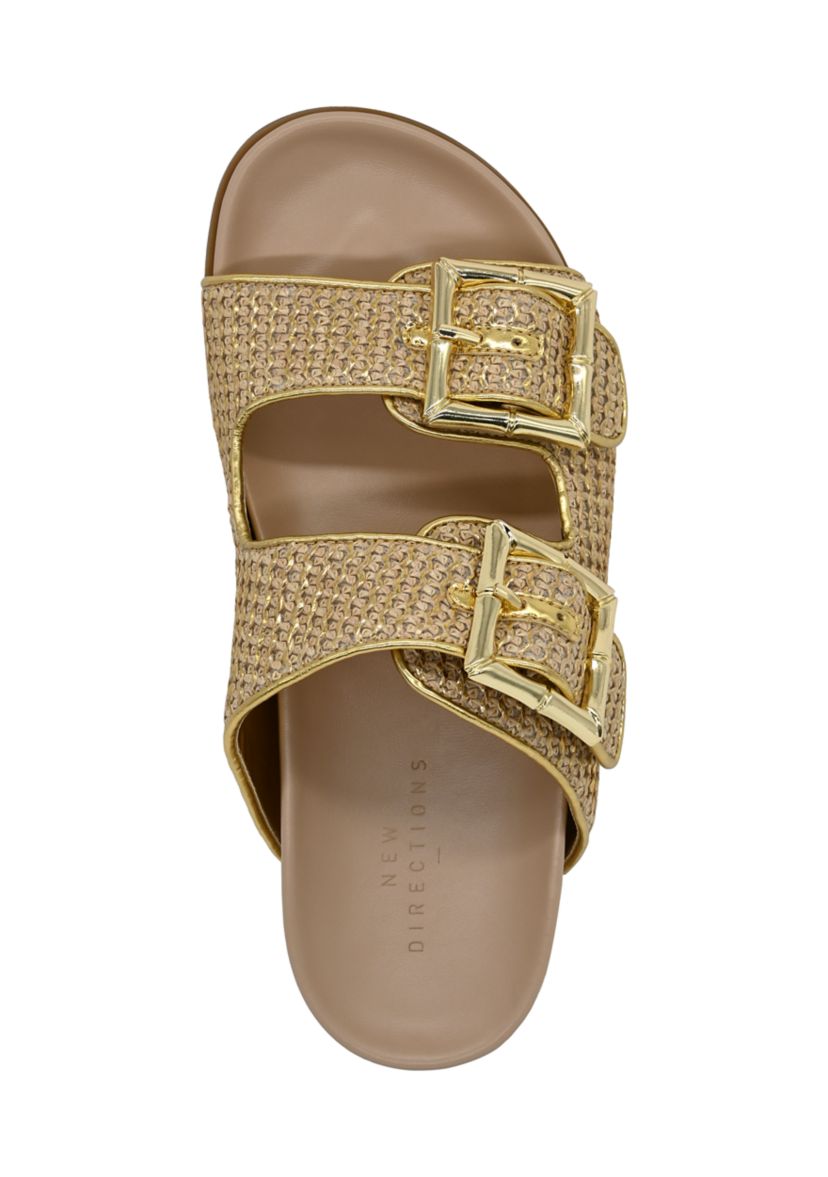Gwen 2 Strap Footbed Sandals