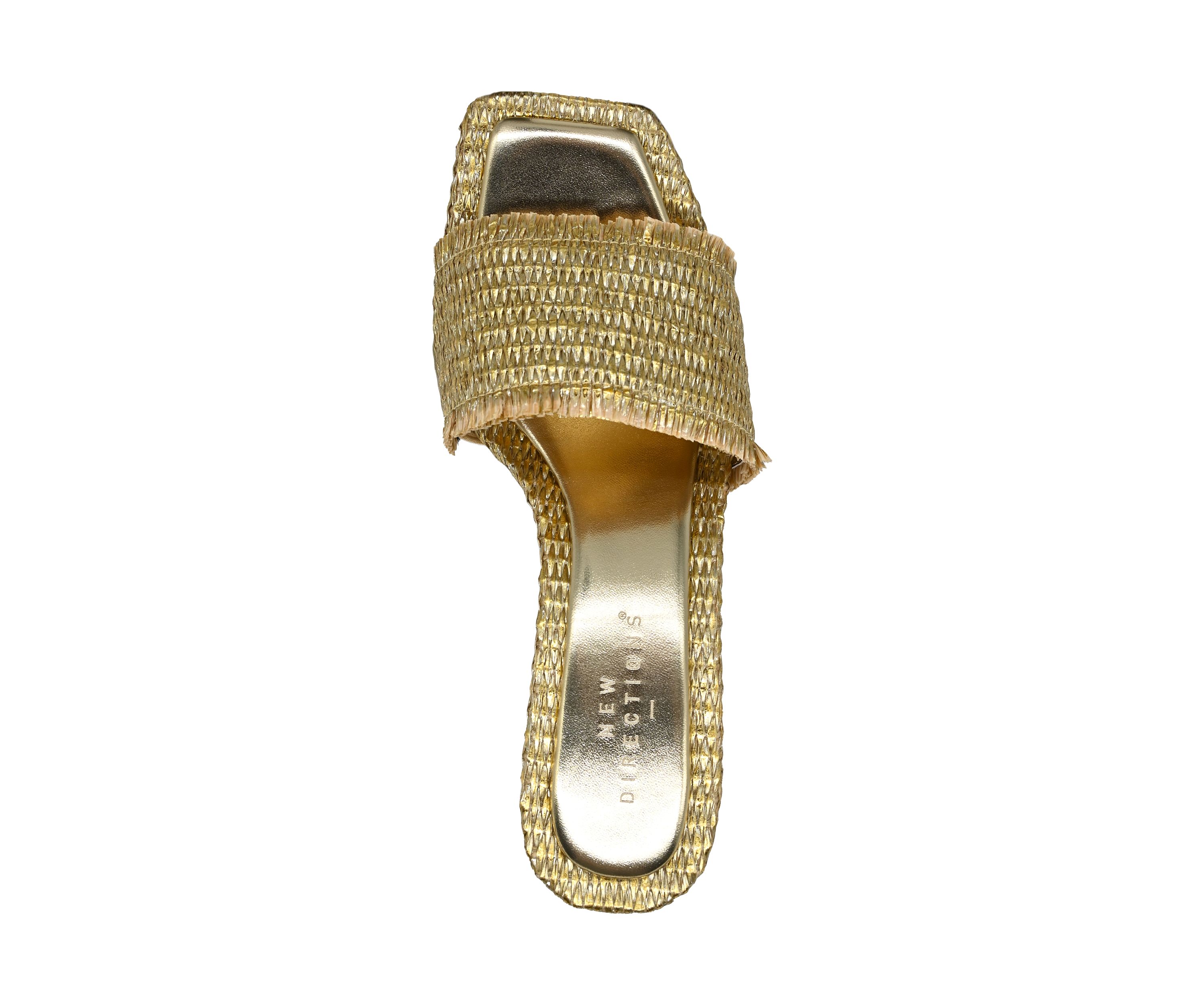 Lucia Raffia Dress Slide Sandals