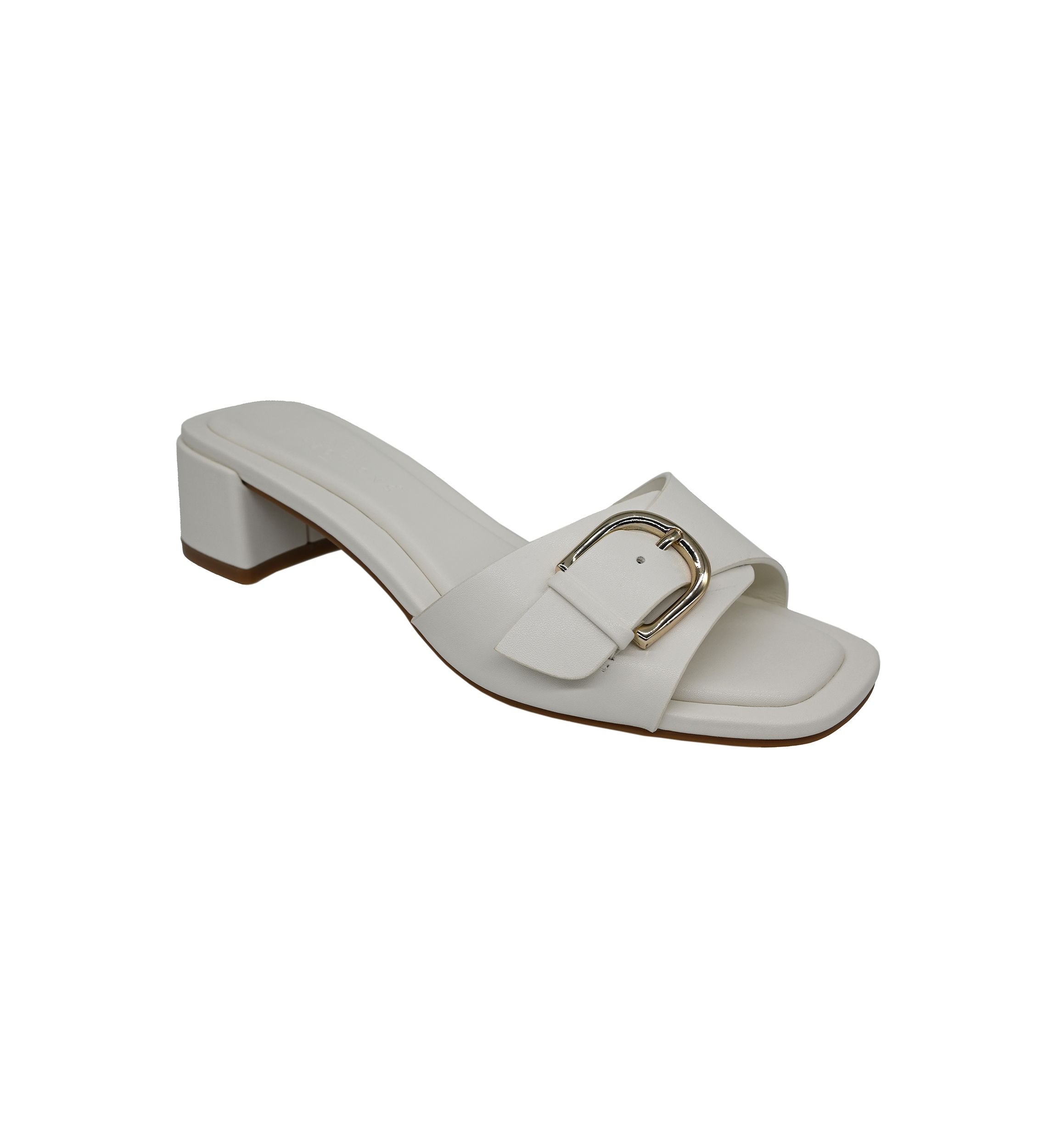 Athena Heeled Slide Sandals