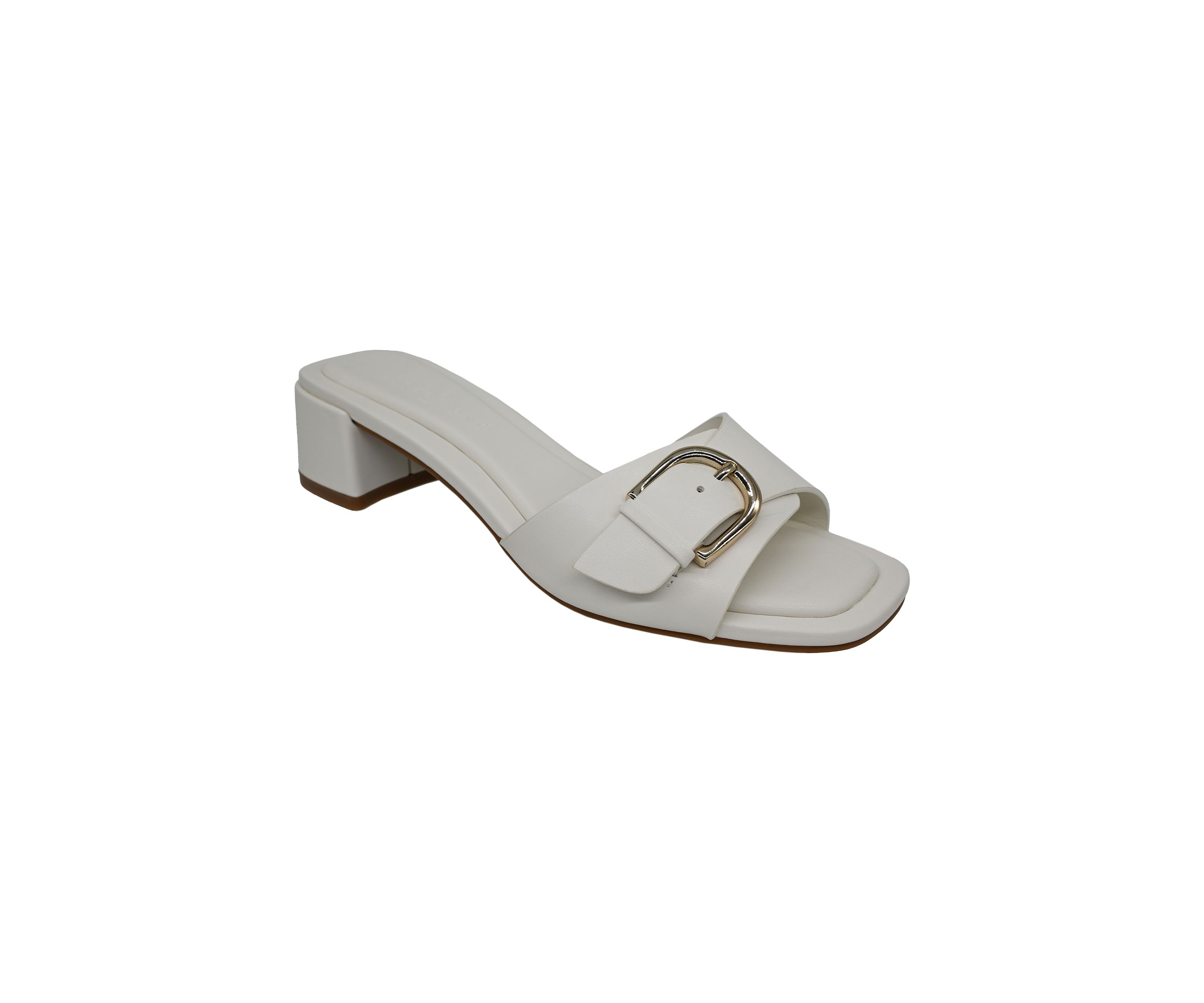 Athena Heeled Slide Sandals