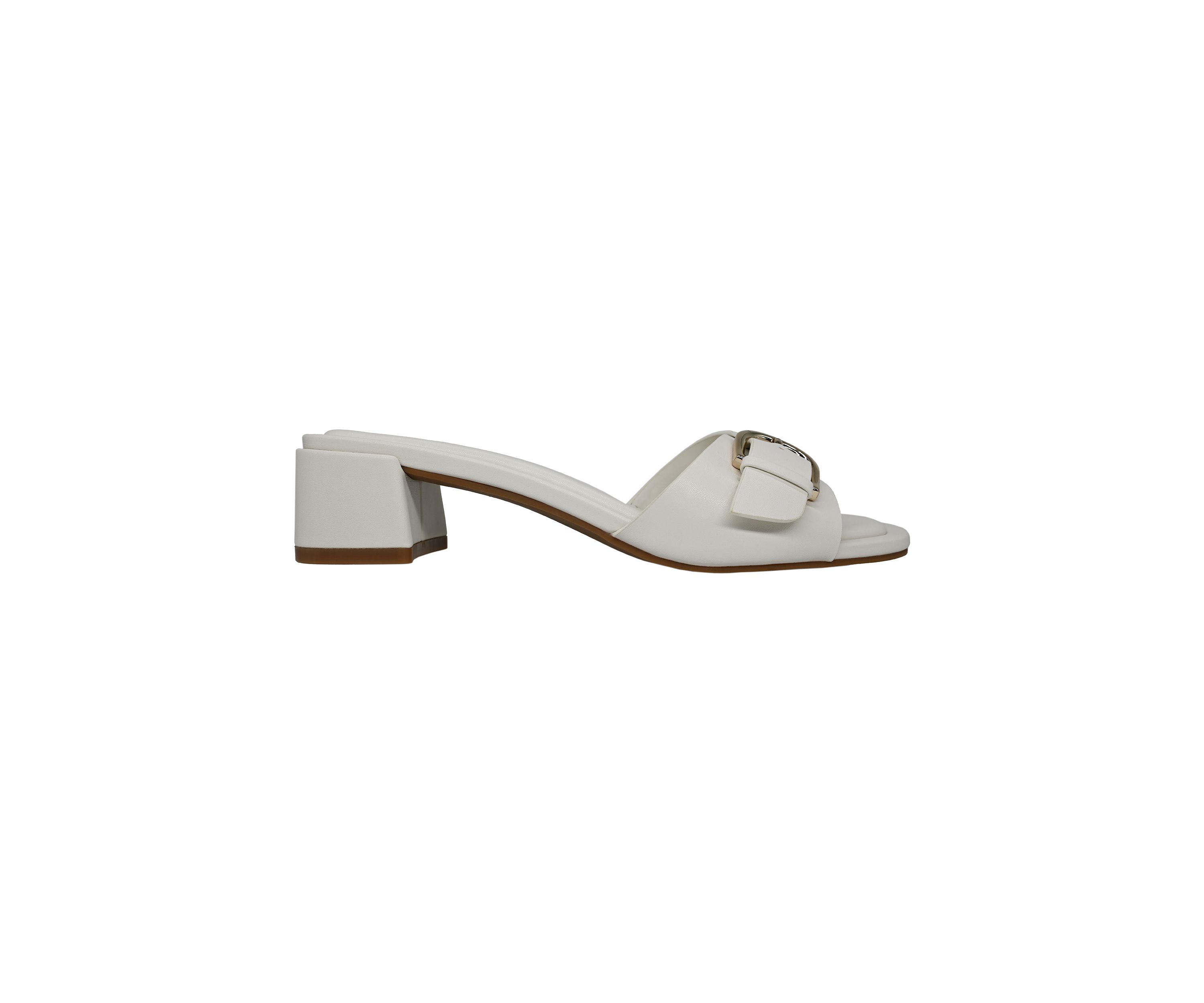 Athena Heeled Slide Sandals