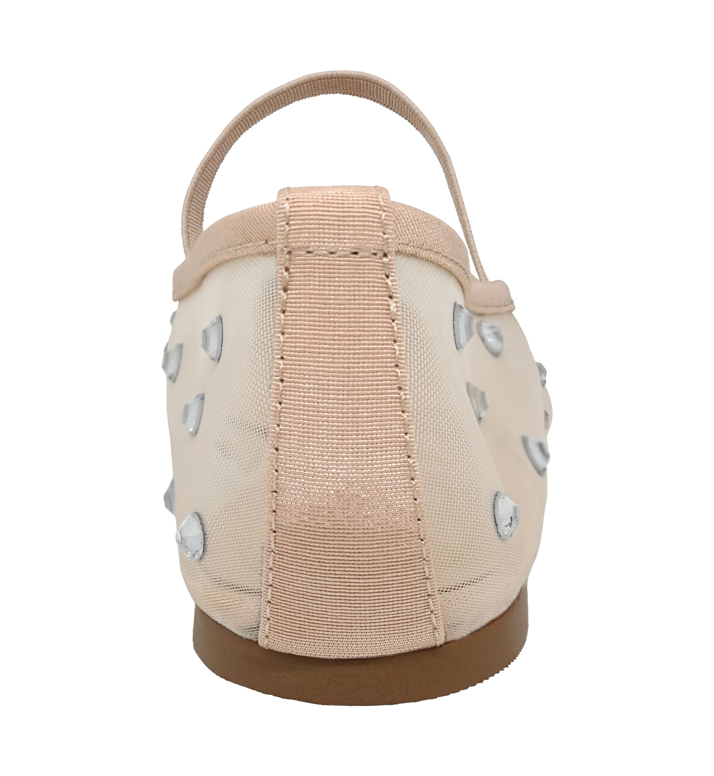 Sienna Mesh Phinestone Flats