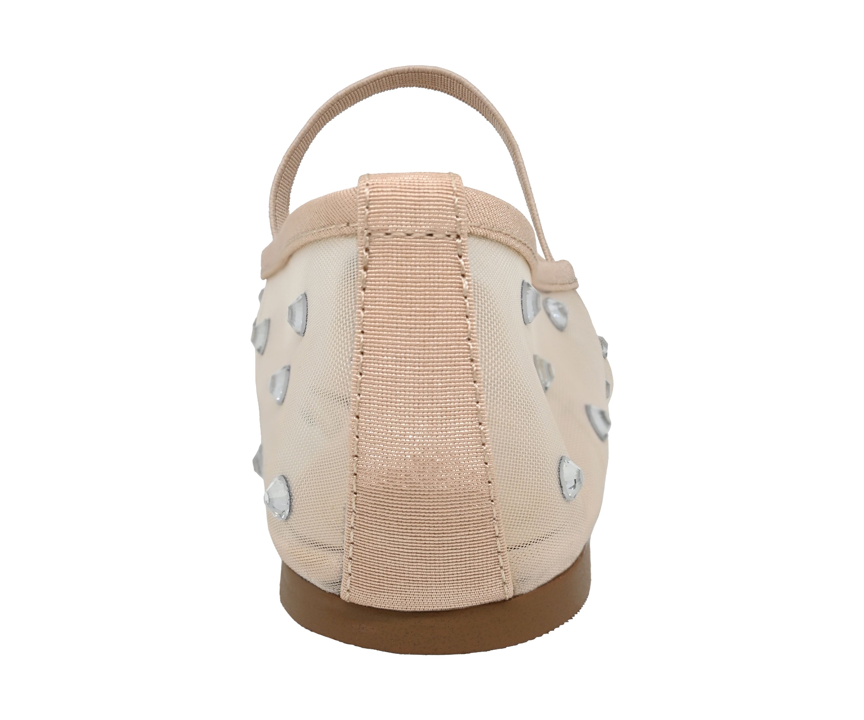 Sienna Mesh Phinestone Flats