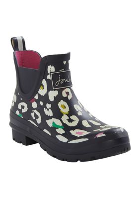 Joules Wellibobs Navy Leopard Rain Boots | belk