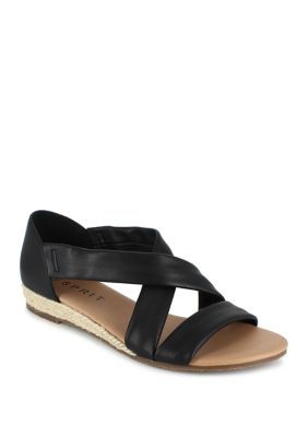ESPRIT Cassie Criss Cross Flat Sandals | belk