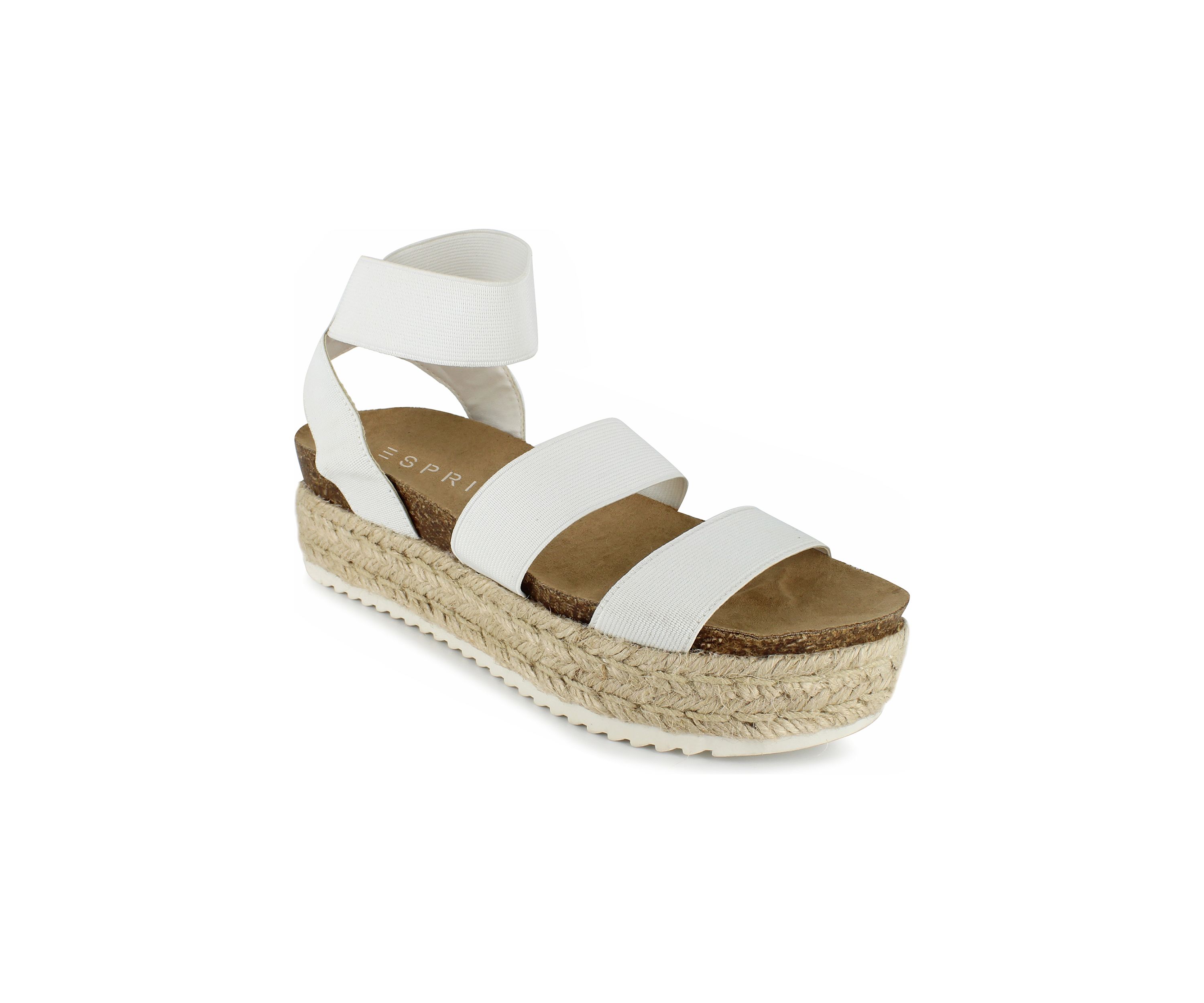 Gigi Espadrille Elastic Sandals