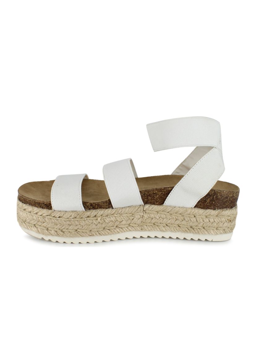 Gigi Espadrille Elastic Sandals