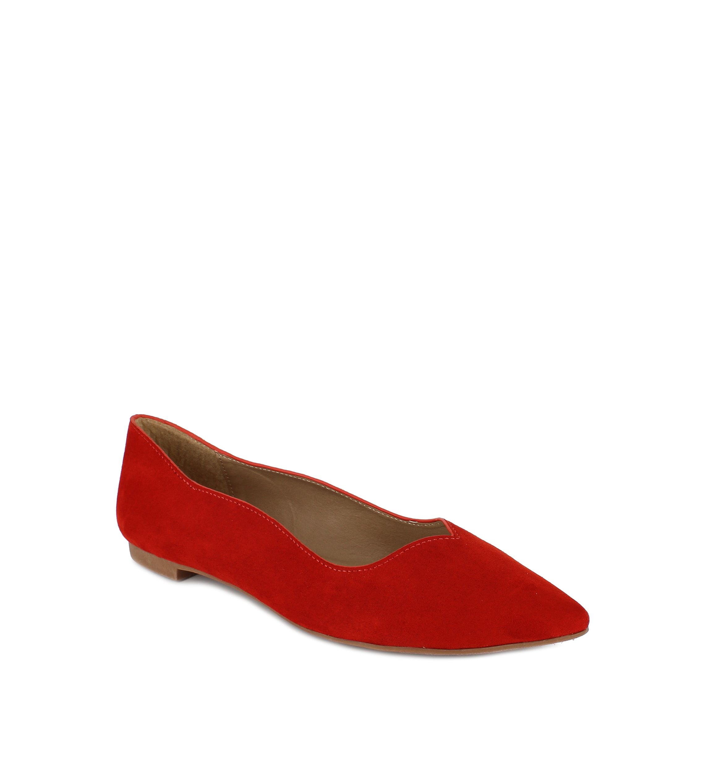 Pamela Side Dip Flat Shoes