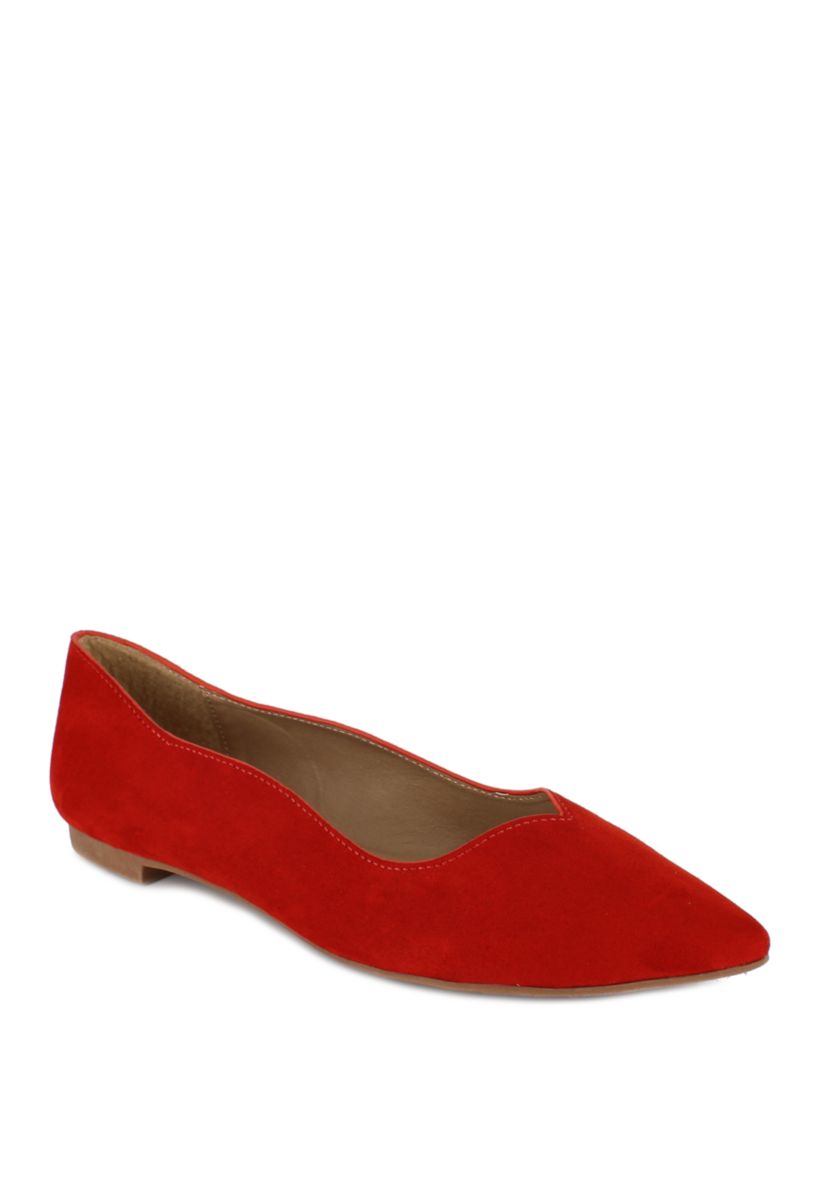 Pamela Side Dip Flat Shoes