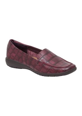 Abide croco hot sale print casual flats