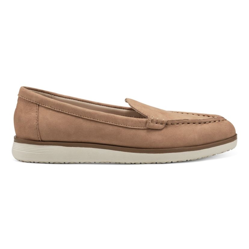 Shutter Almond Toe Casual Slip-on Loafers