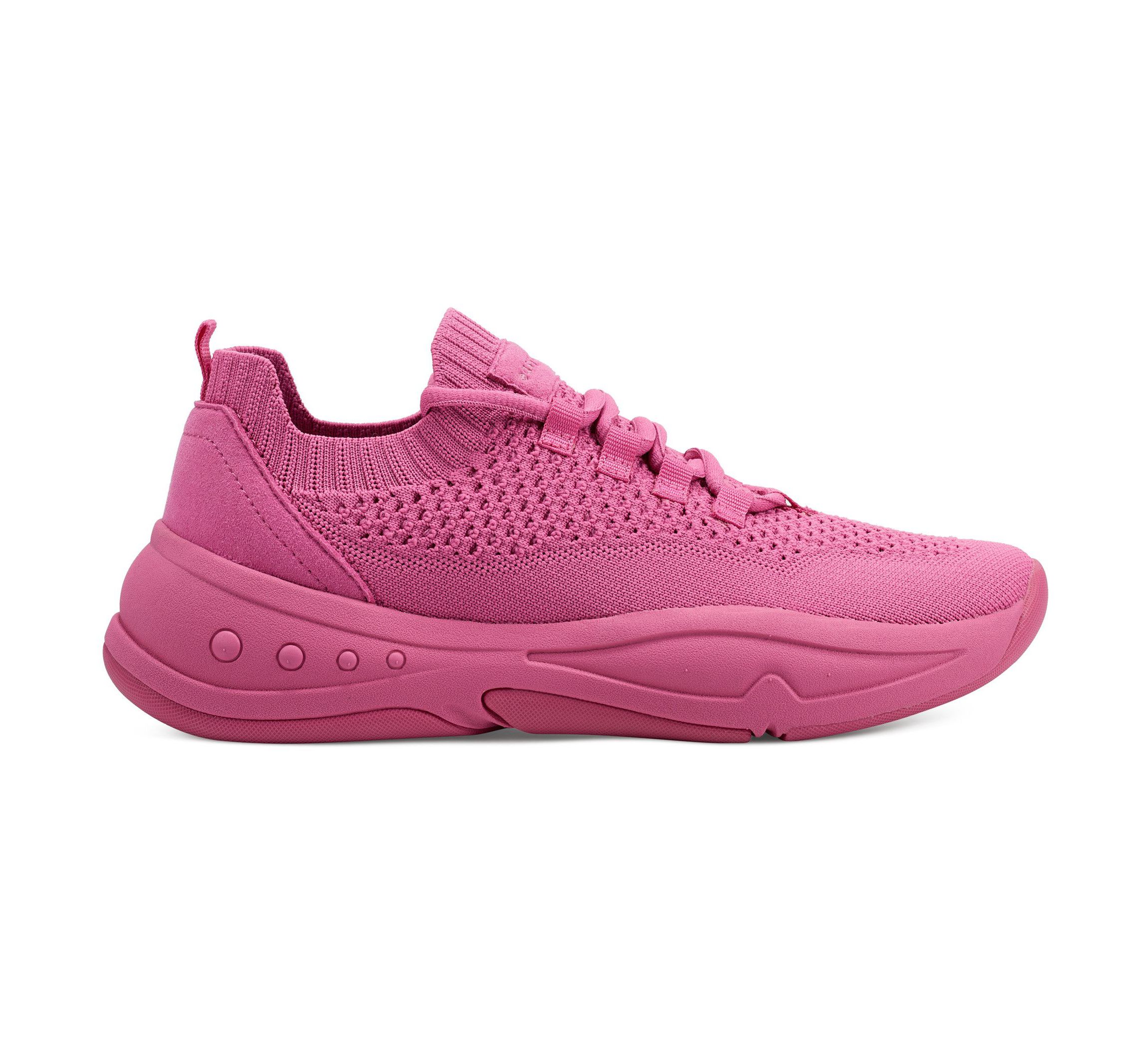 Power Round Toe Lace-Up Platform Sneakers