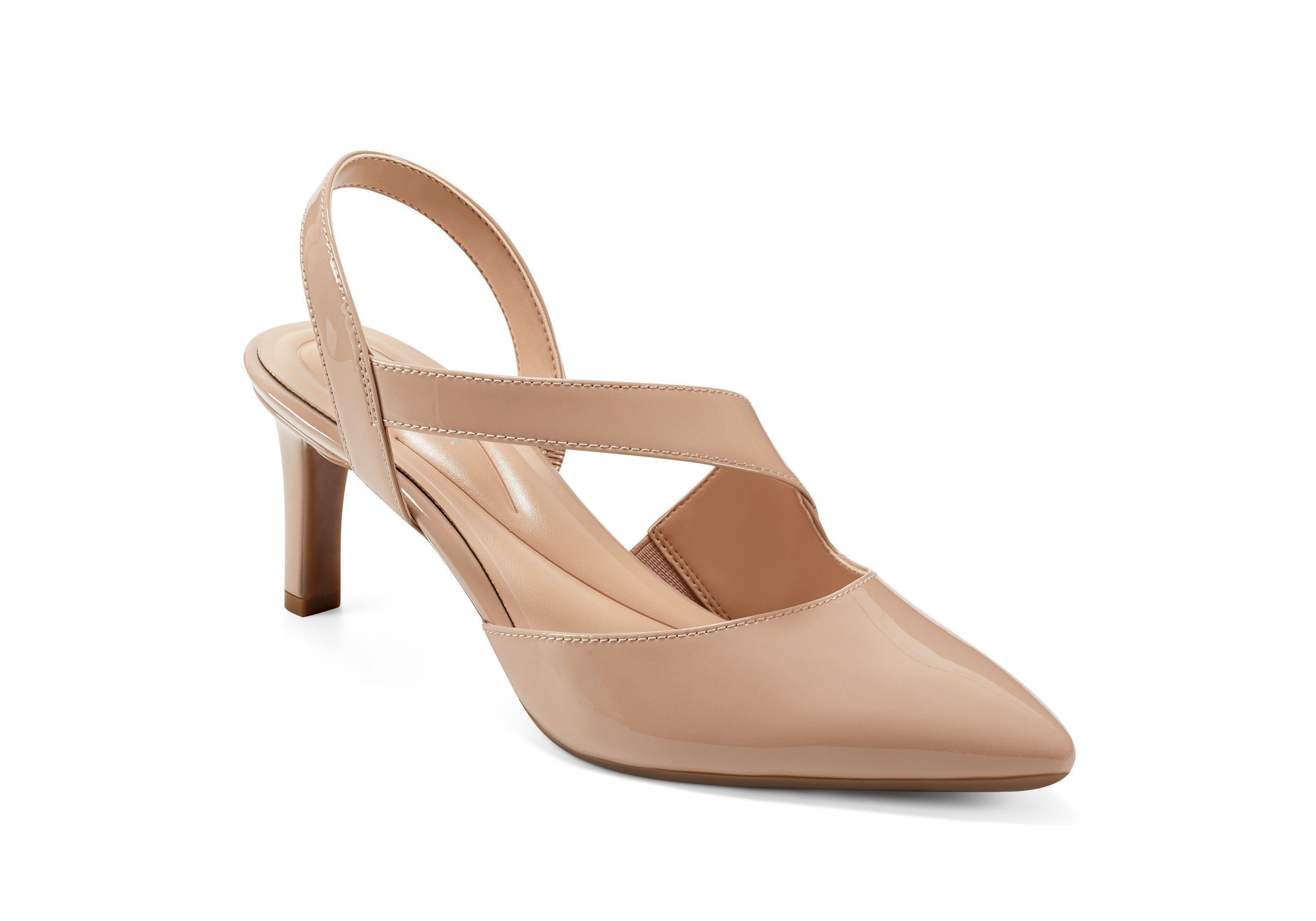 Recruit Pointy Toe Slingback Dress Pumps