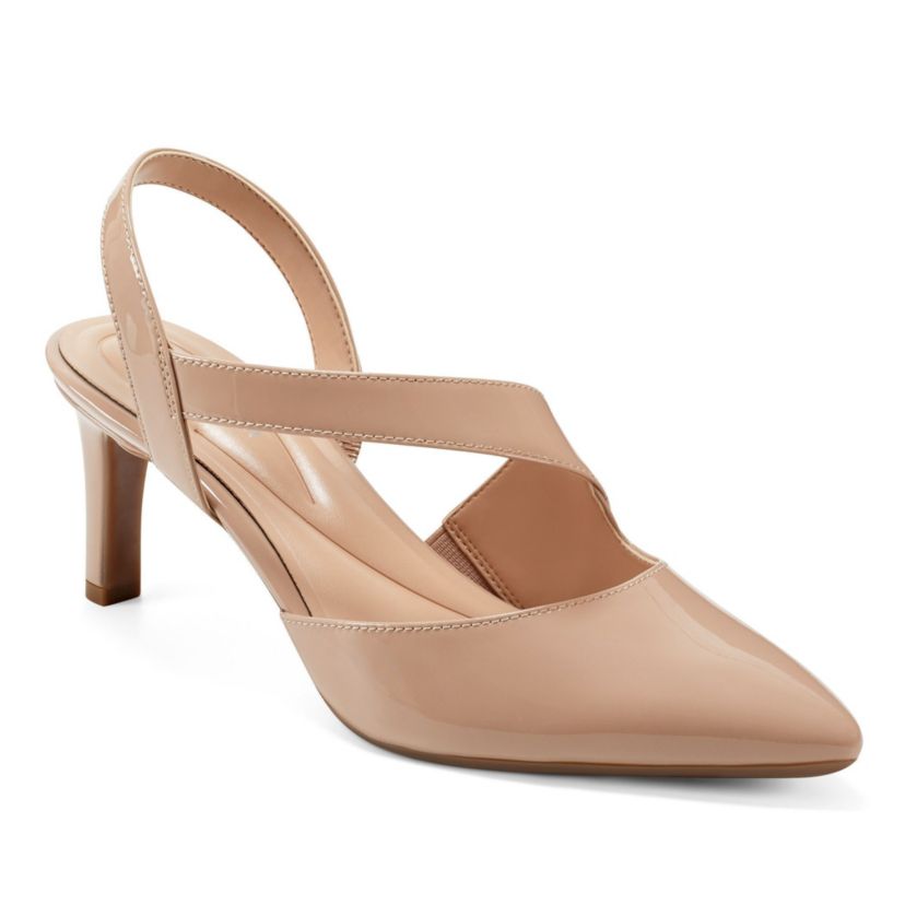 Recruit Pointy Toe Slingback Dress Pumps