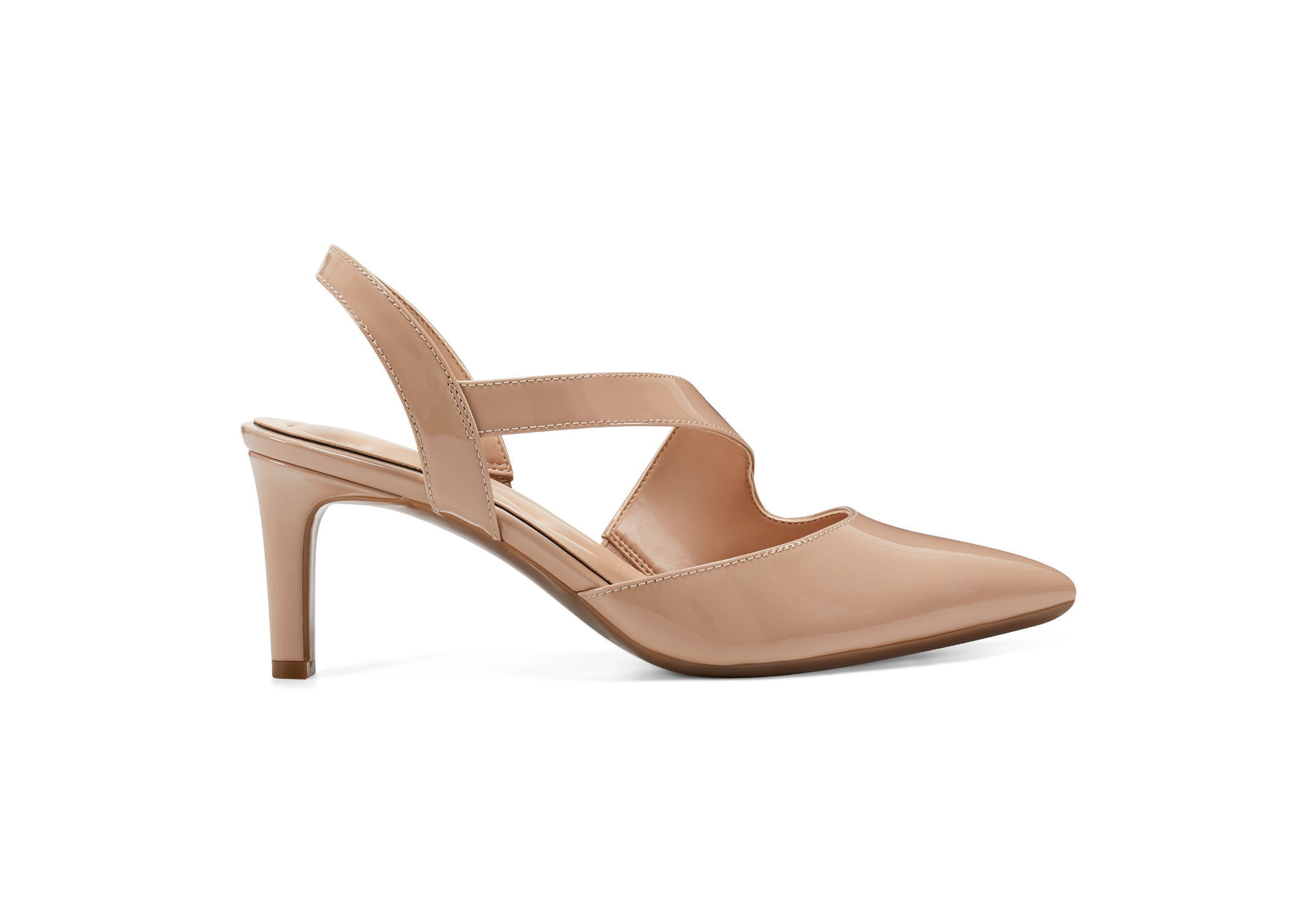 Recruit Pointy Toe Slingback Dress Pumps
