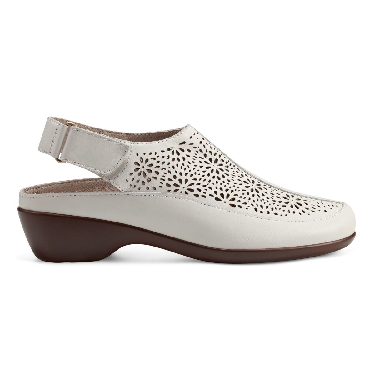 Dawn Slingback Block Heel Casual Clogs