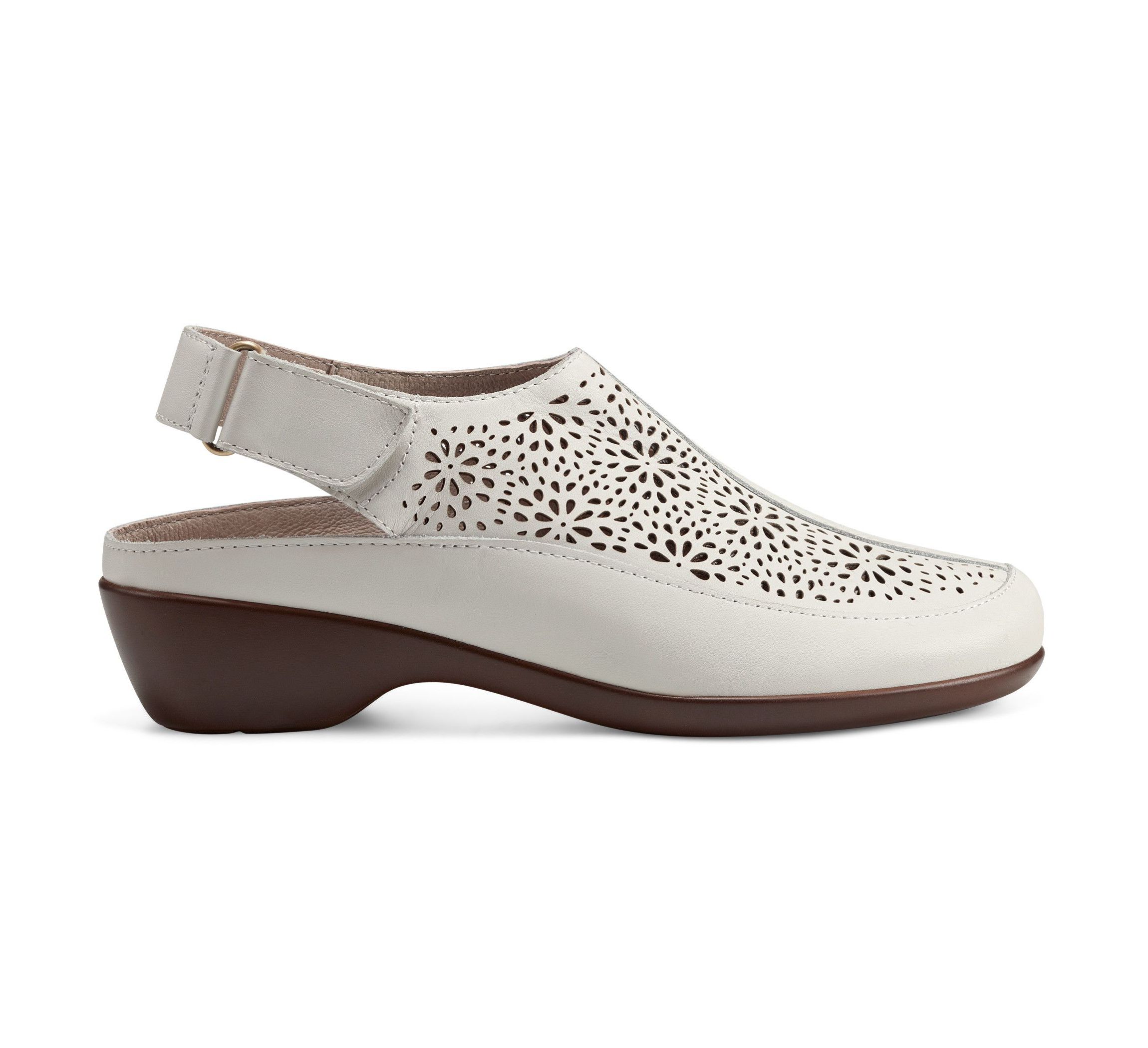 Dawn Slingback Block Heel Casual Clogs