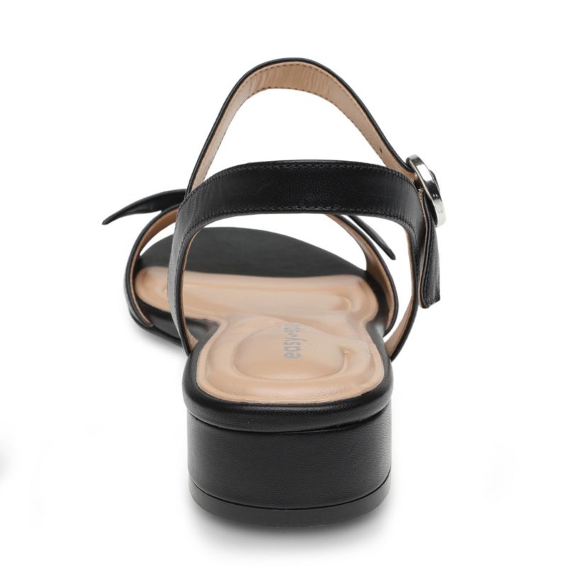 Ginova Round Toe Kitten Heel Dress Sandals
