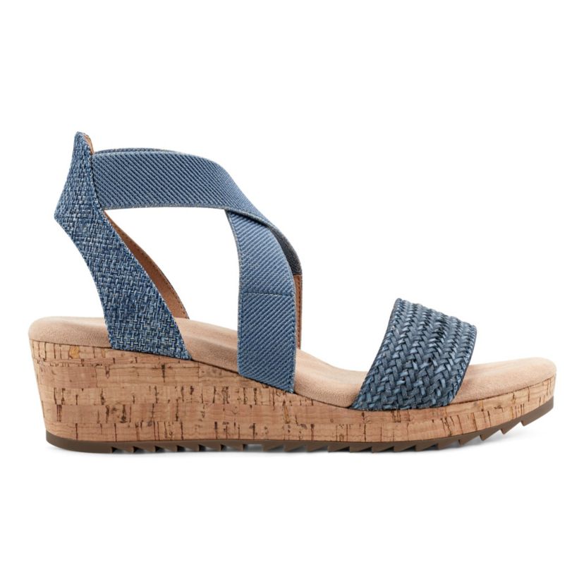 Lorena Casual Strappy Wedge Sandals