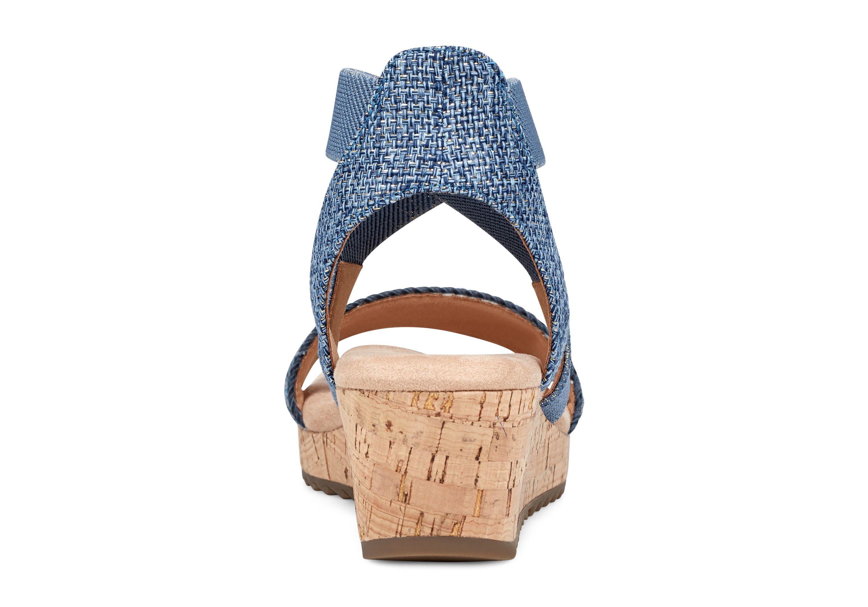 Lorena Casual Strappy Wedge Sandals
