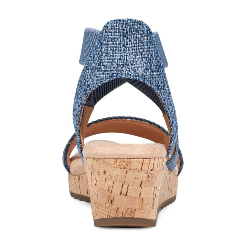 Lorena Casual Strappy Wedge Sandals