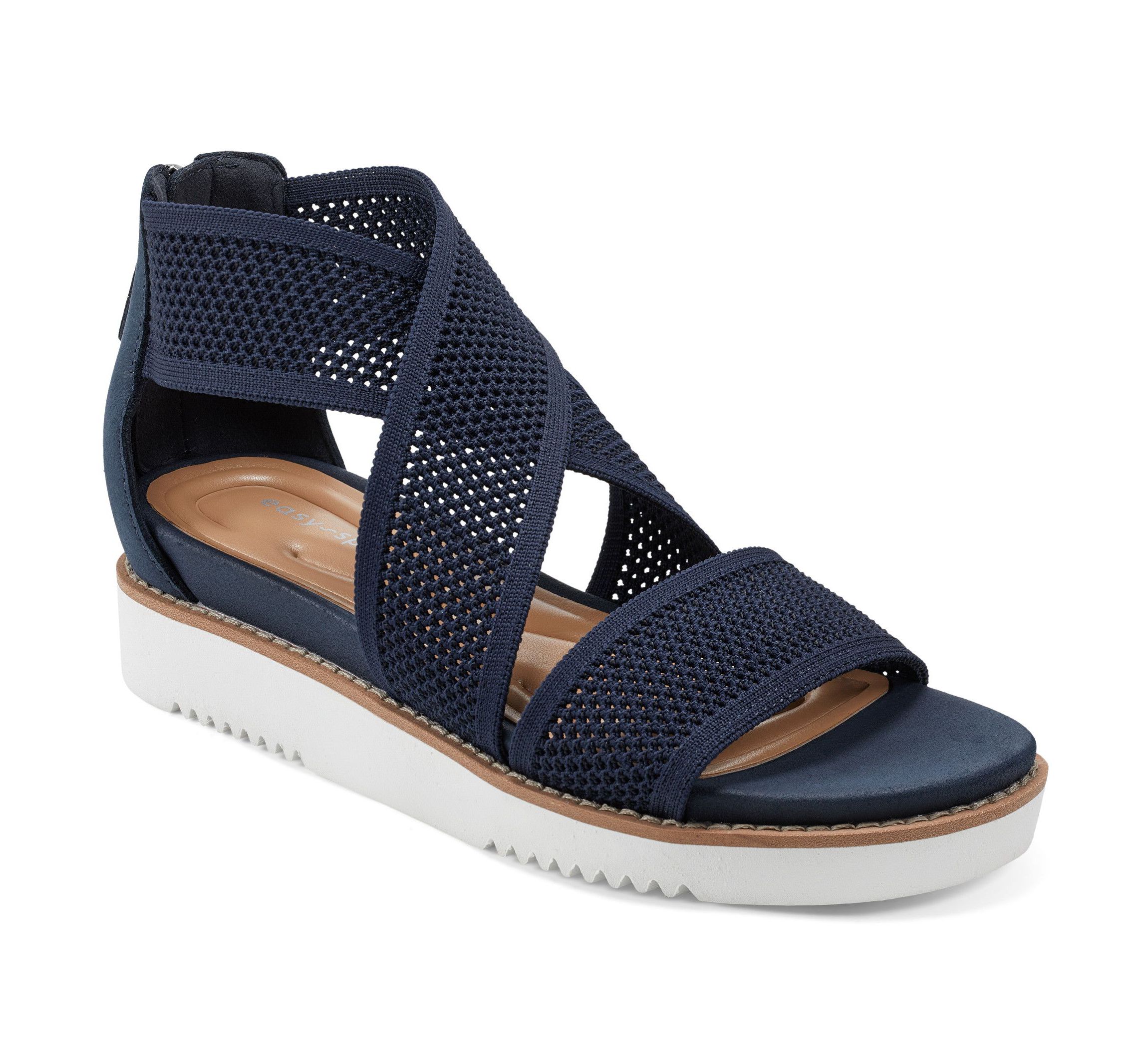 Wander Round Toe Strappy Casual Sandals