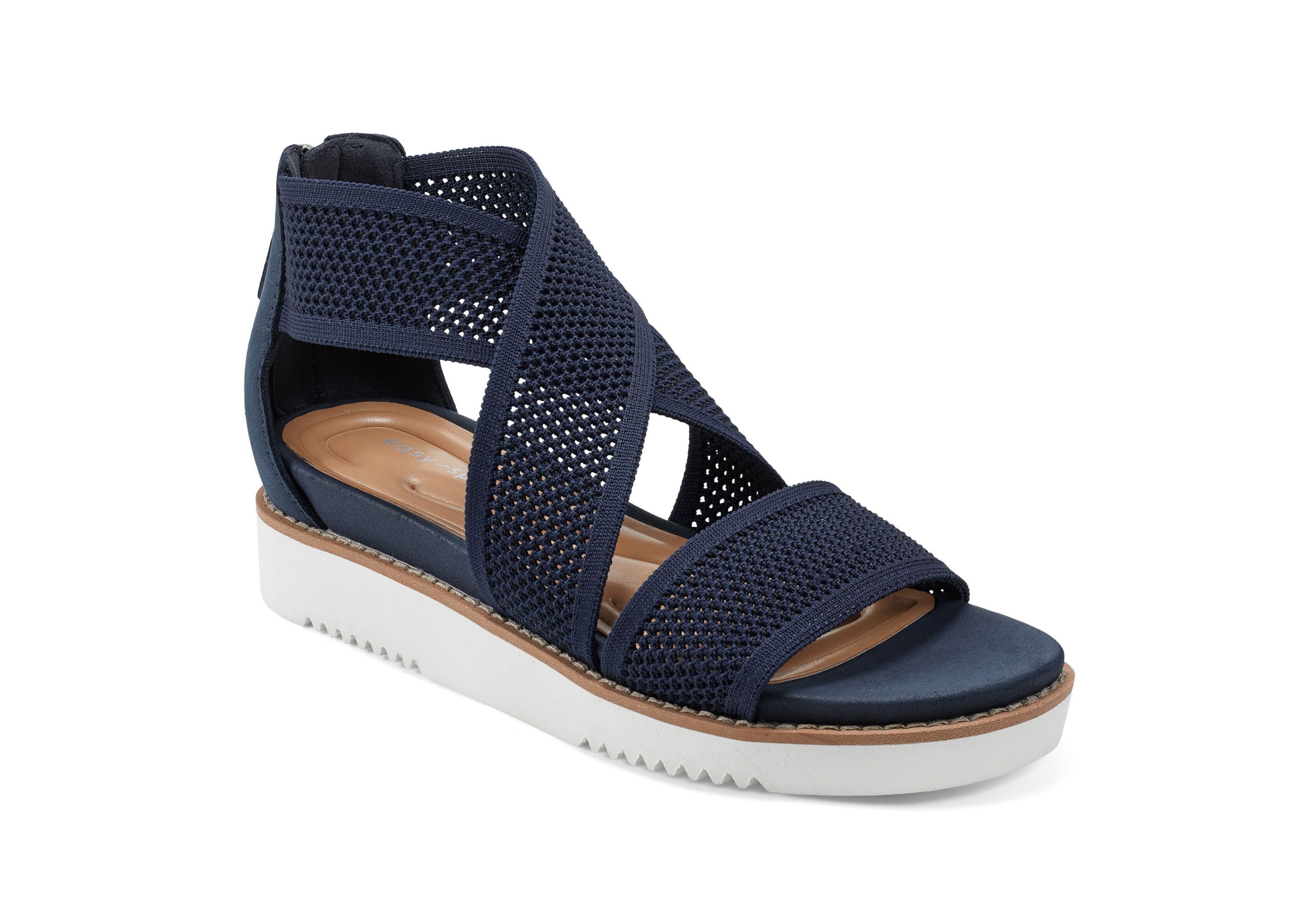 Wander Round Toe Strappy Casual Sandals