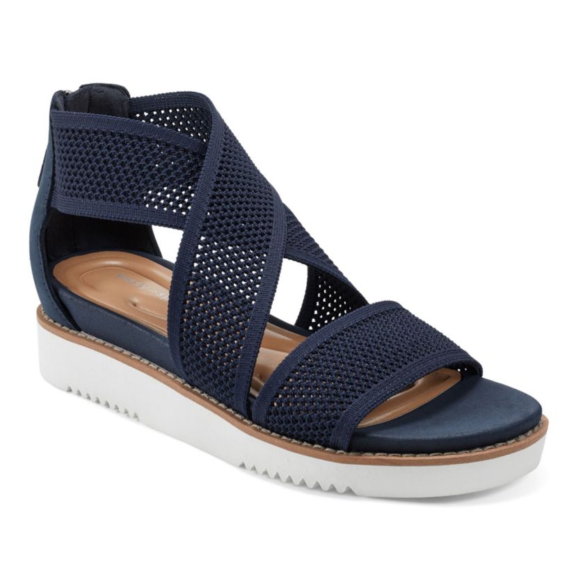Wander Round Toe Strappy Casual Sandals