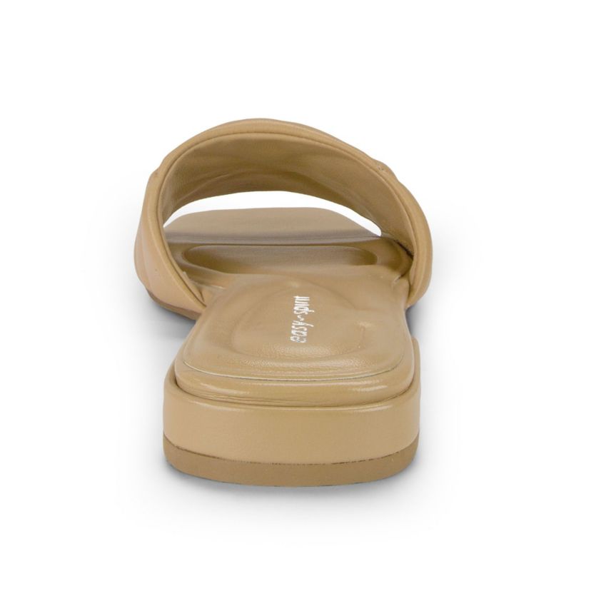Quincie Square Toe Slip-On Slide Sandals