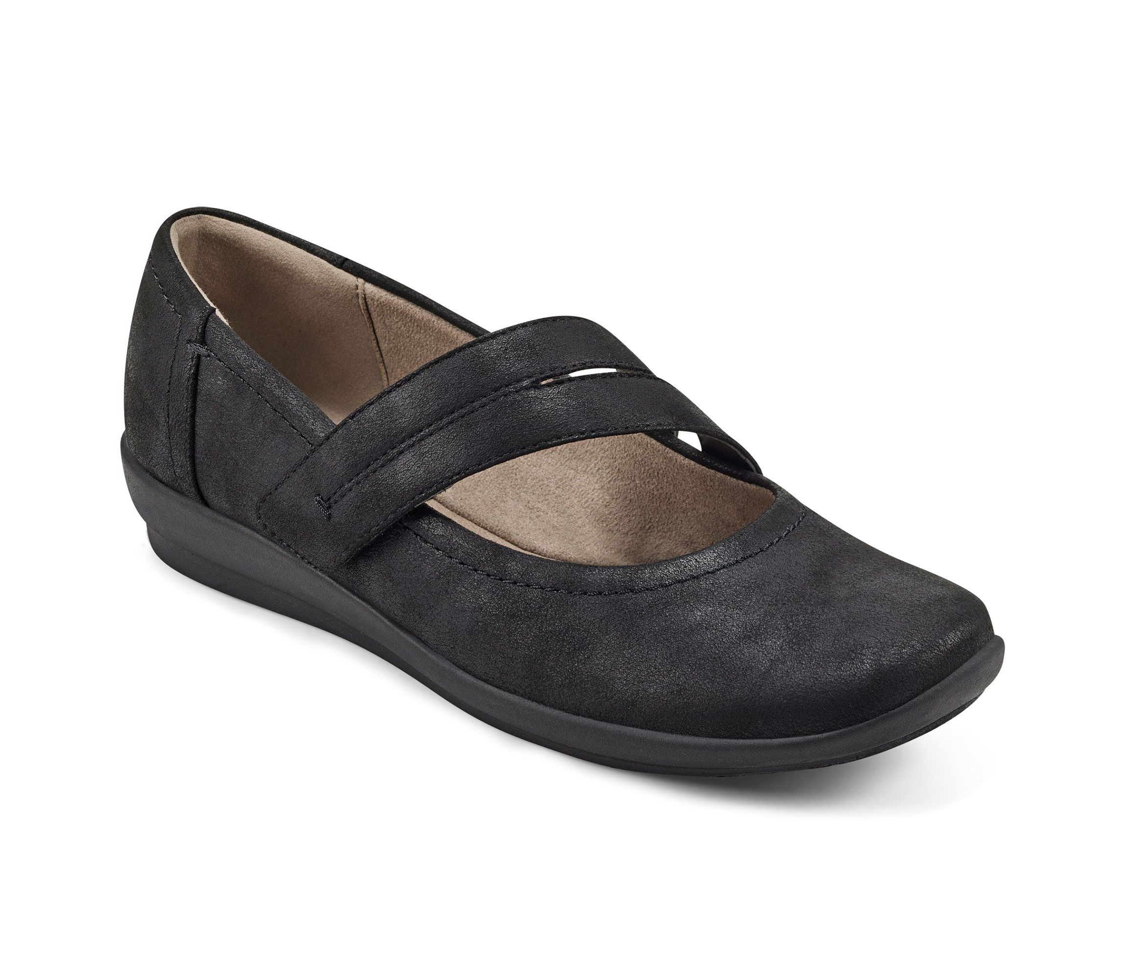 white christmas dresses Farage Round Toe Casual Slip-On Flats 5 / M / Black main image 0