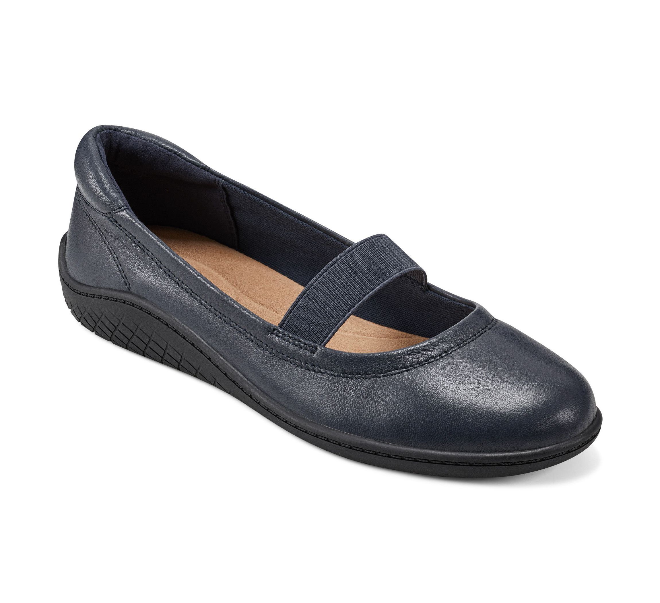 Golden Round Toe Casual Ballet Flats