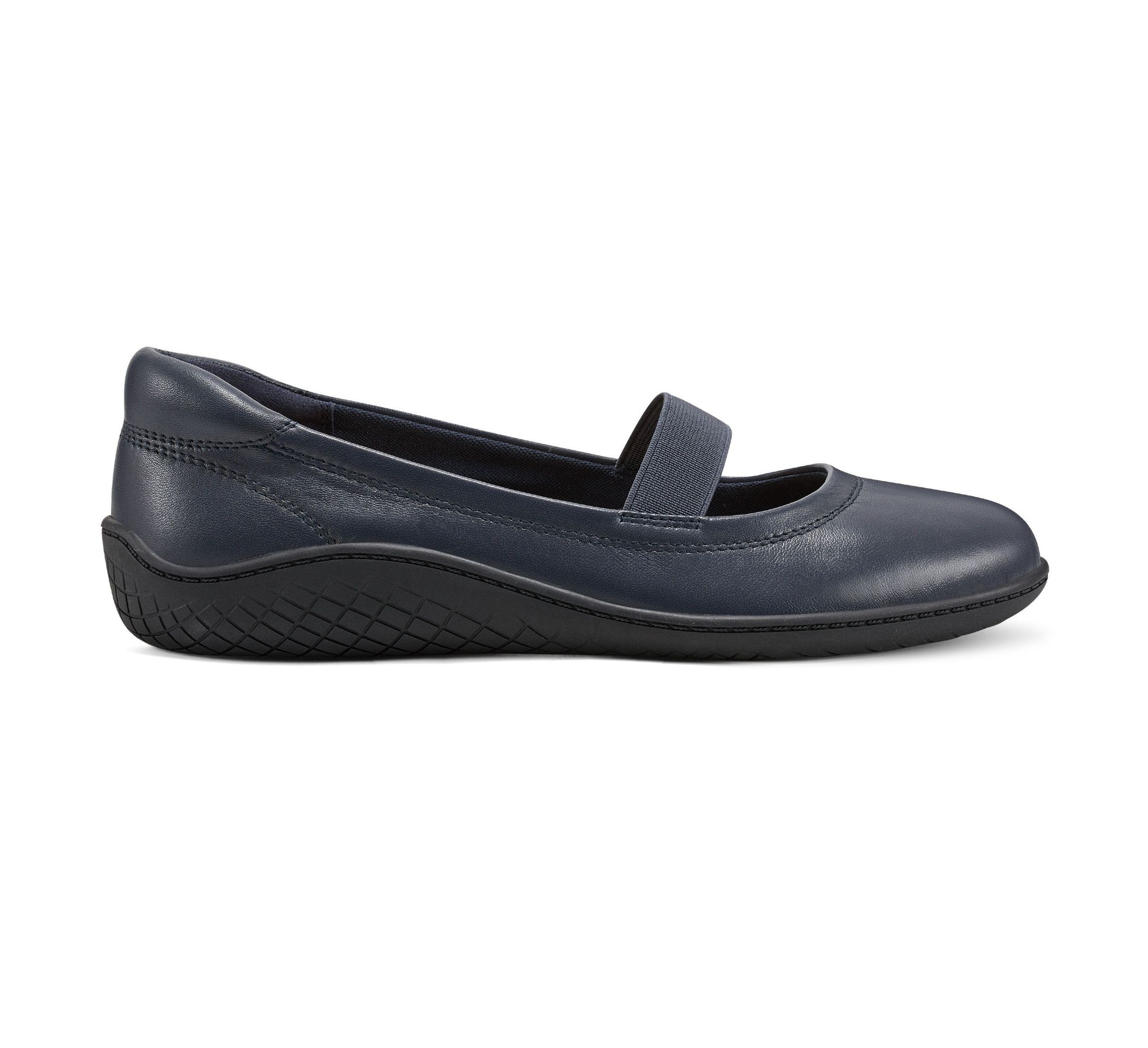 Golden Round Toe Casual Ballet Flats