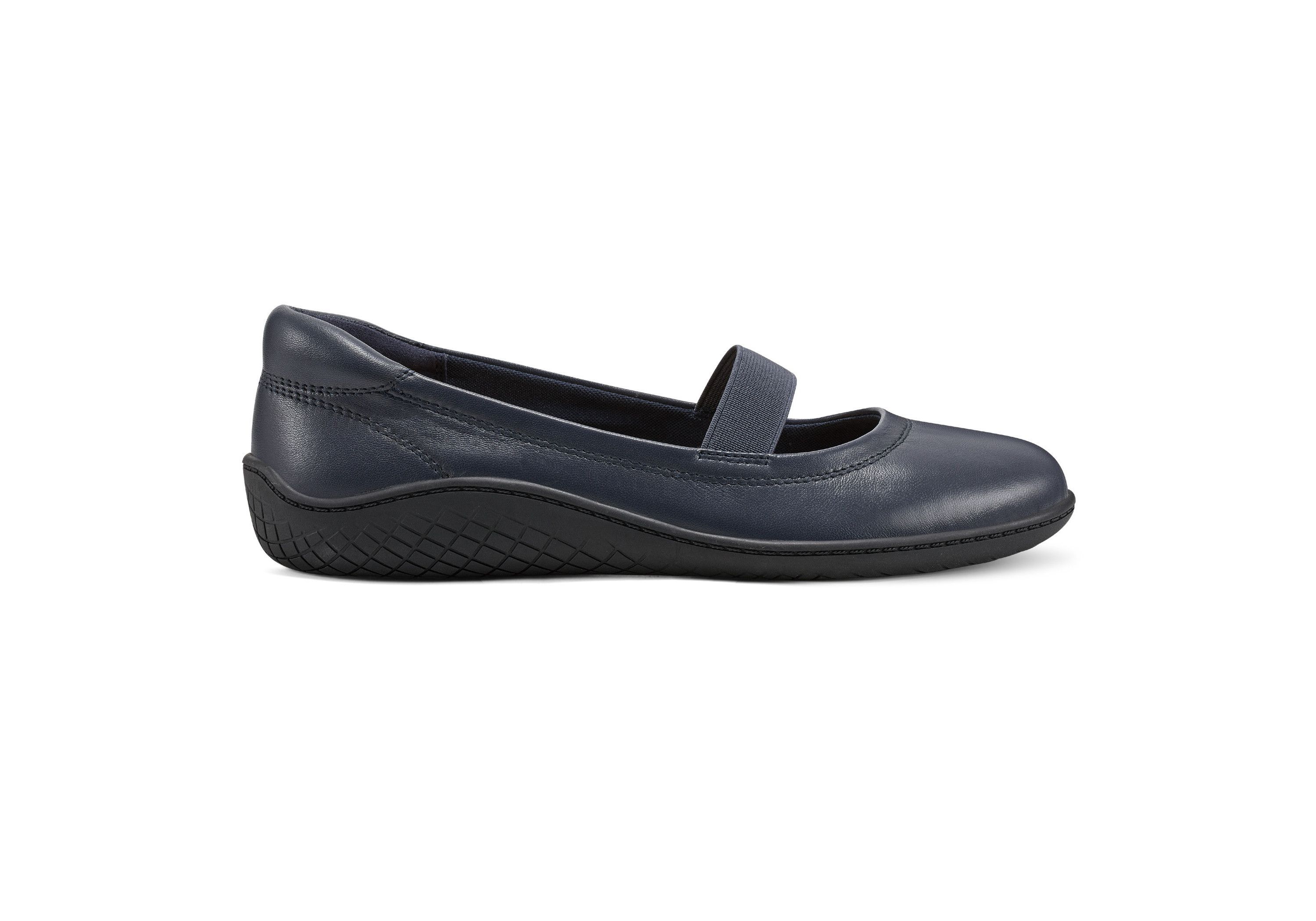 Golden Round Toe Casual Ballet Flats