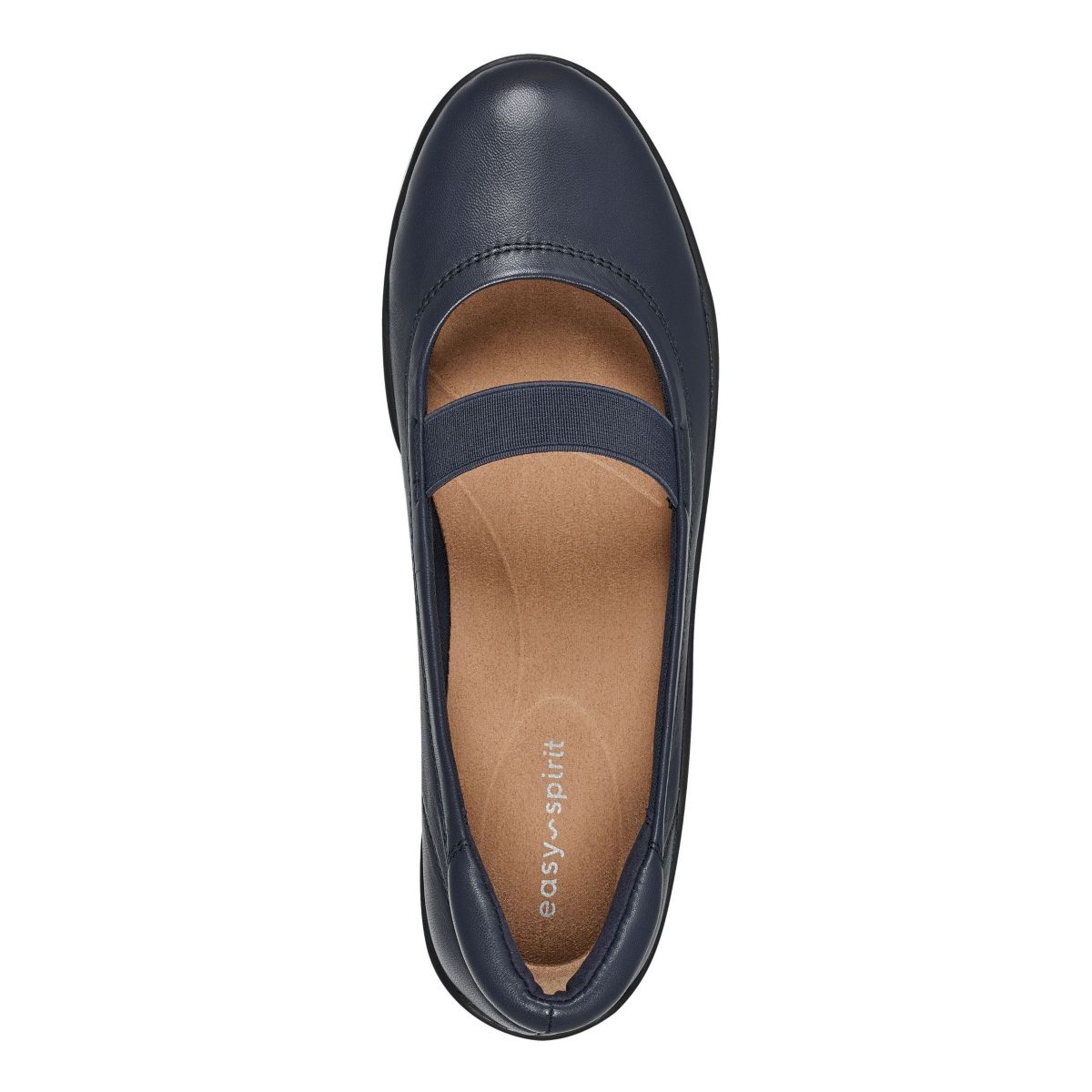Golden Round Toe Casual Ballet Flats