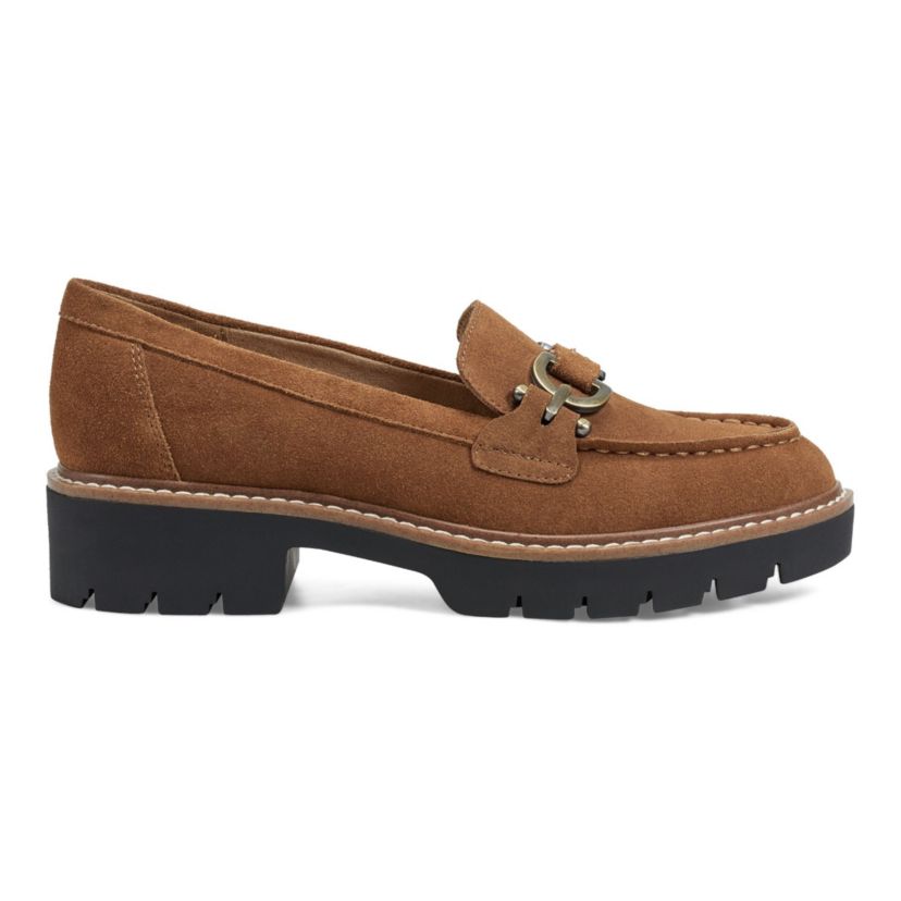 Kinndle Slip-on Lug Sole Casual Loafers